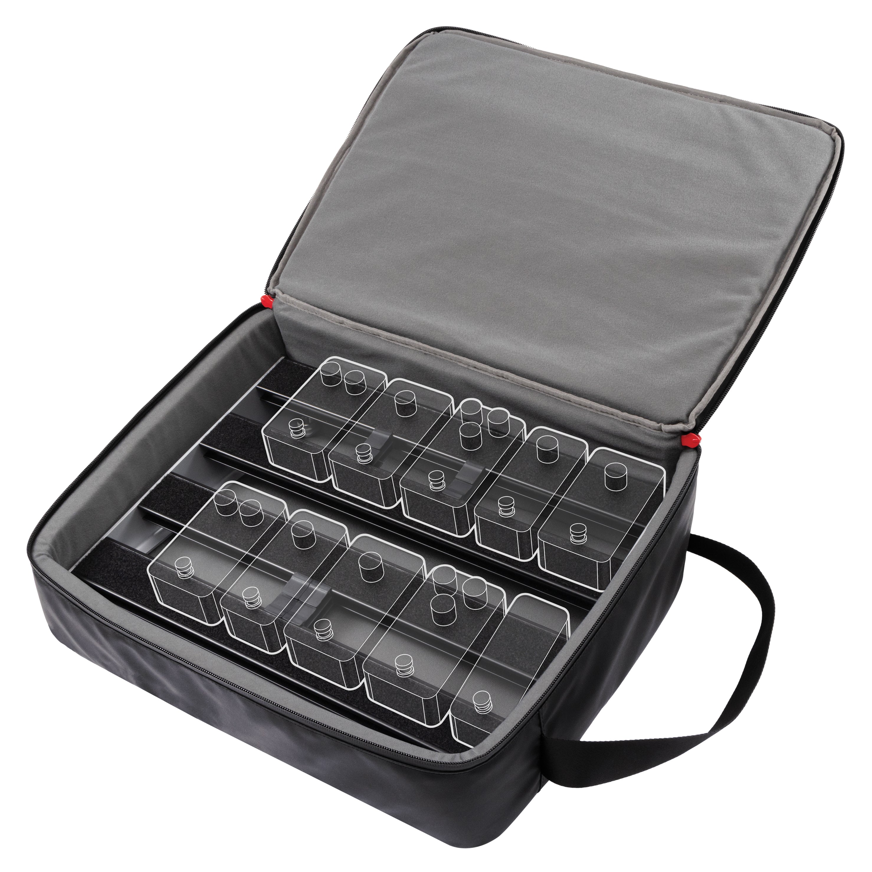 D'Addario XPND CORE TWO Pedalboard Transporter Case