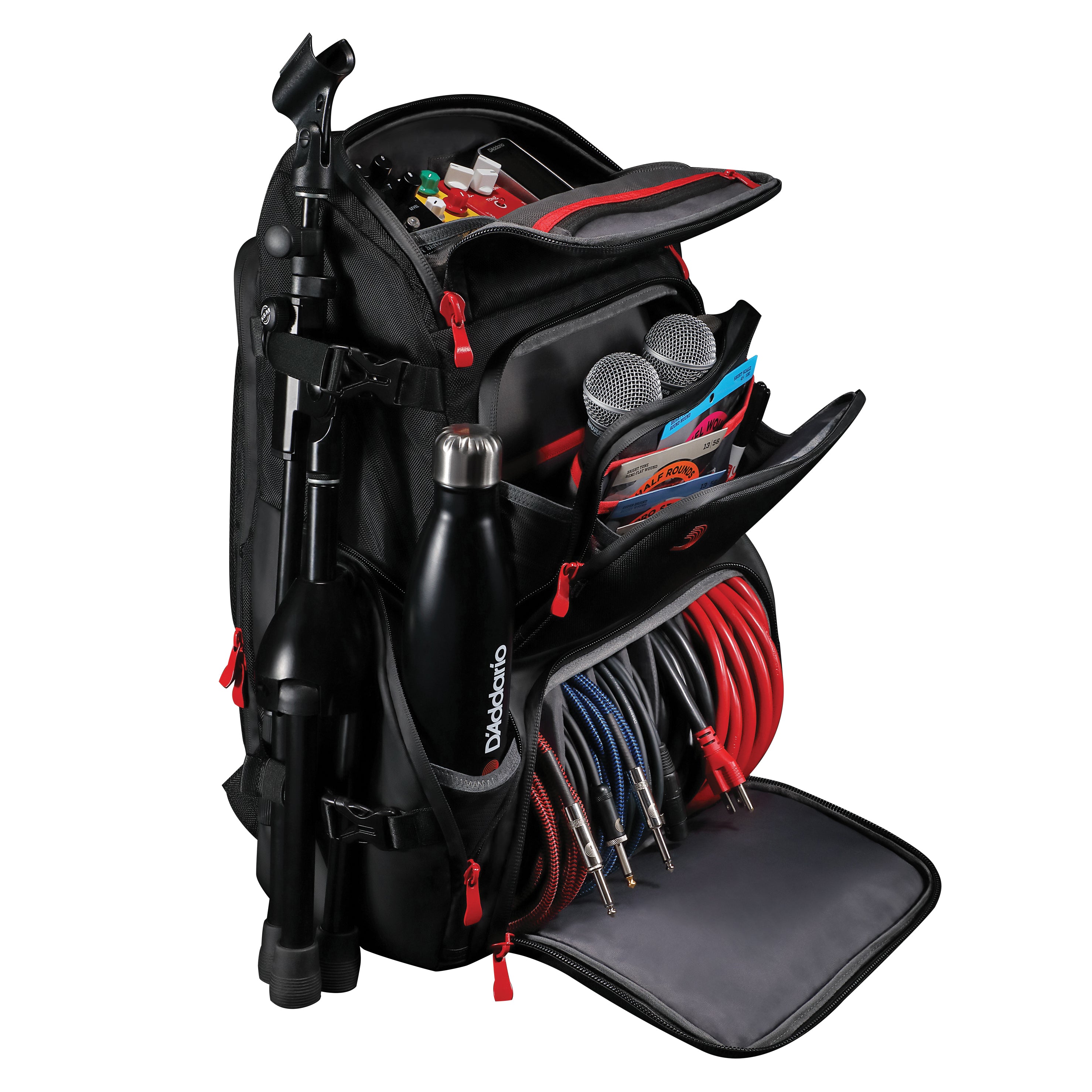 D'Addario Guitarist Backline Gear Transport Backpack