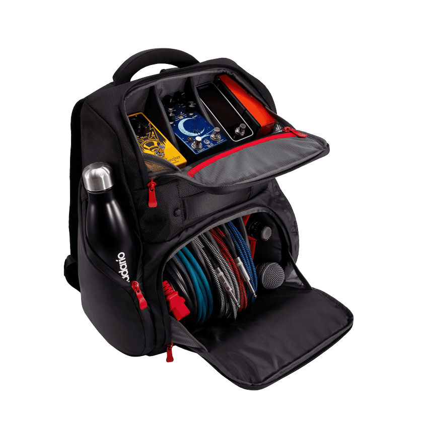 D'Addario SOLO Guitarist Backline Gear Transport Backpack
