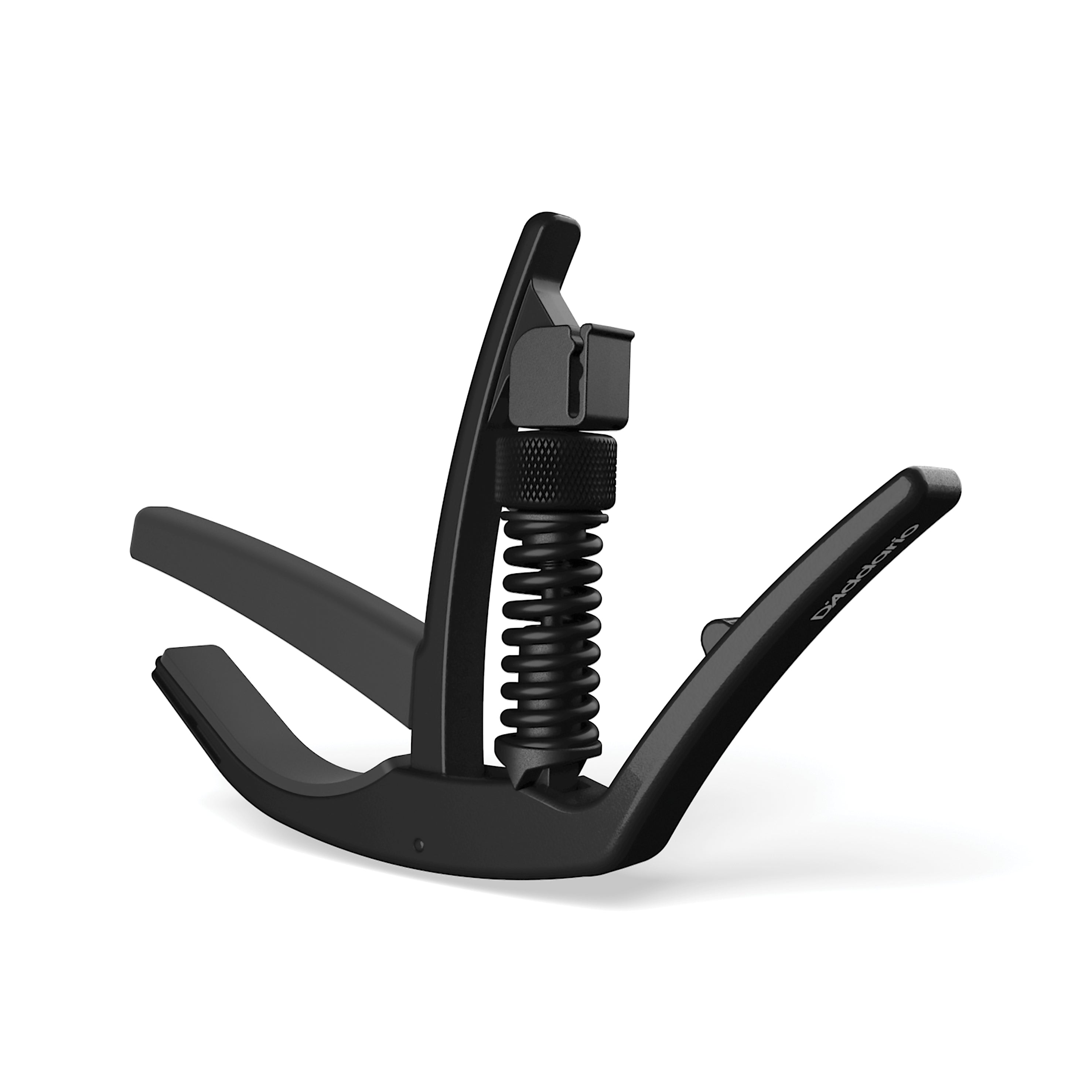 D'Addario Artist Capo Tri-Action Trigger Guitar Capo, Black
