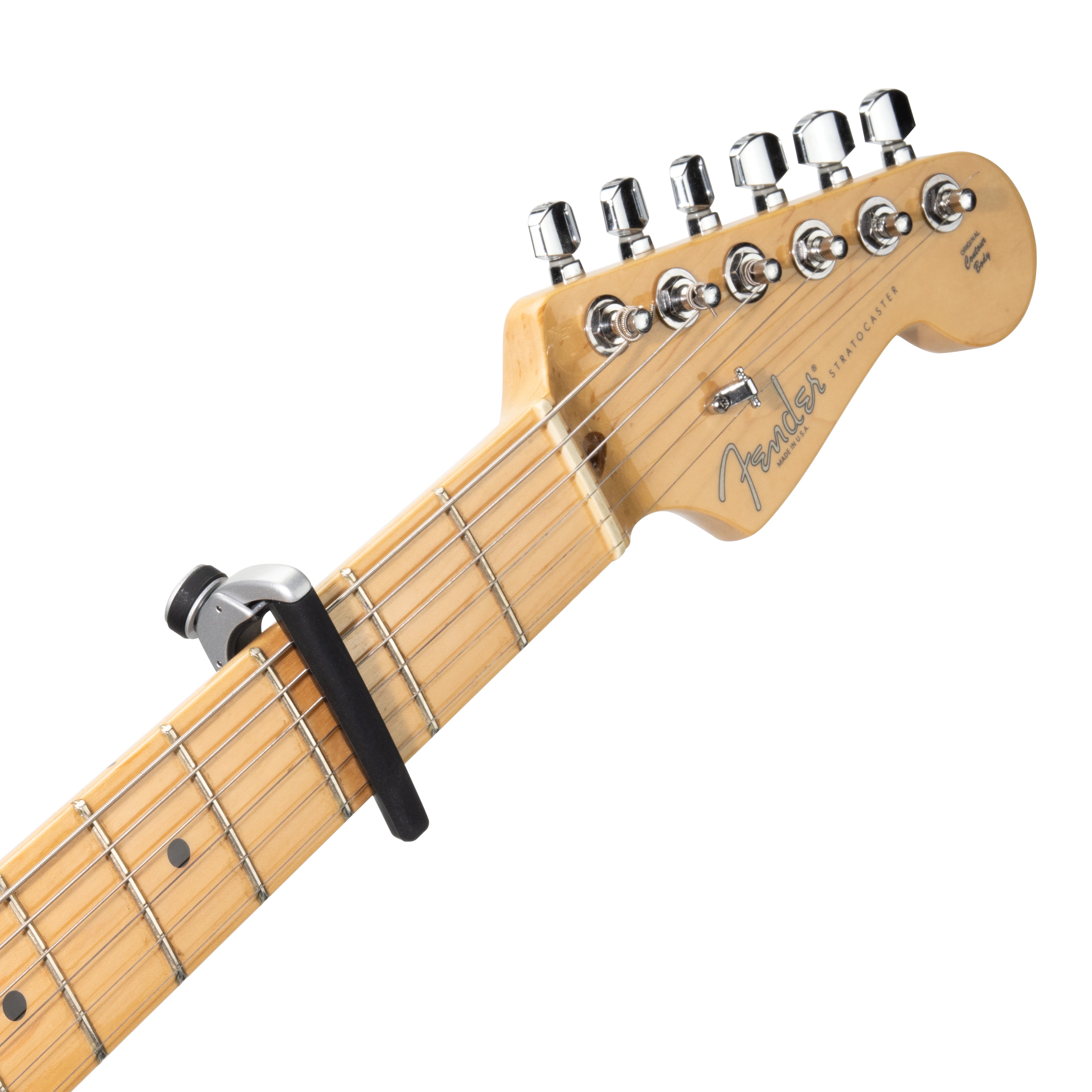 D'Addario Pro Plus Guitar Capo, Silver