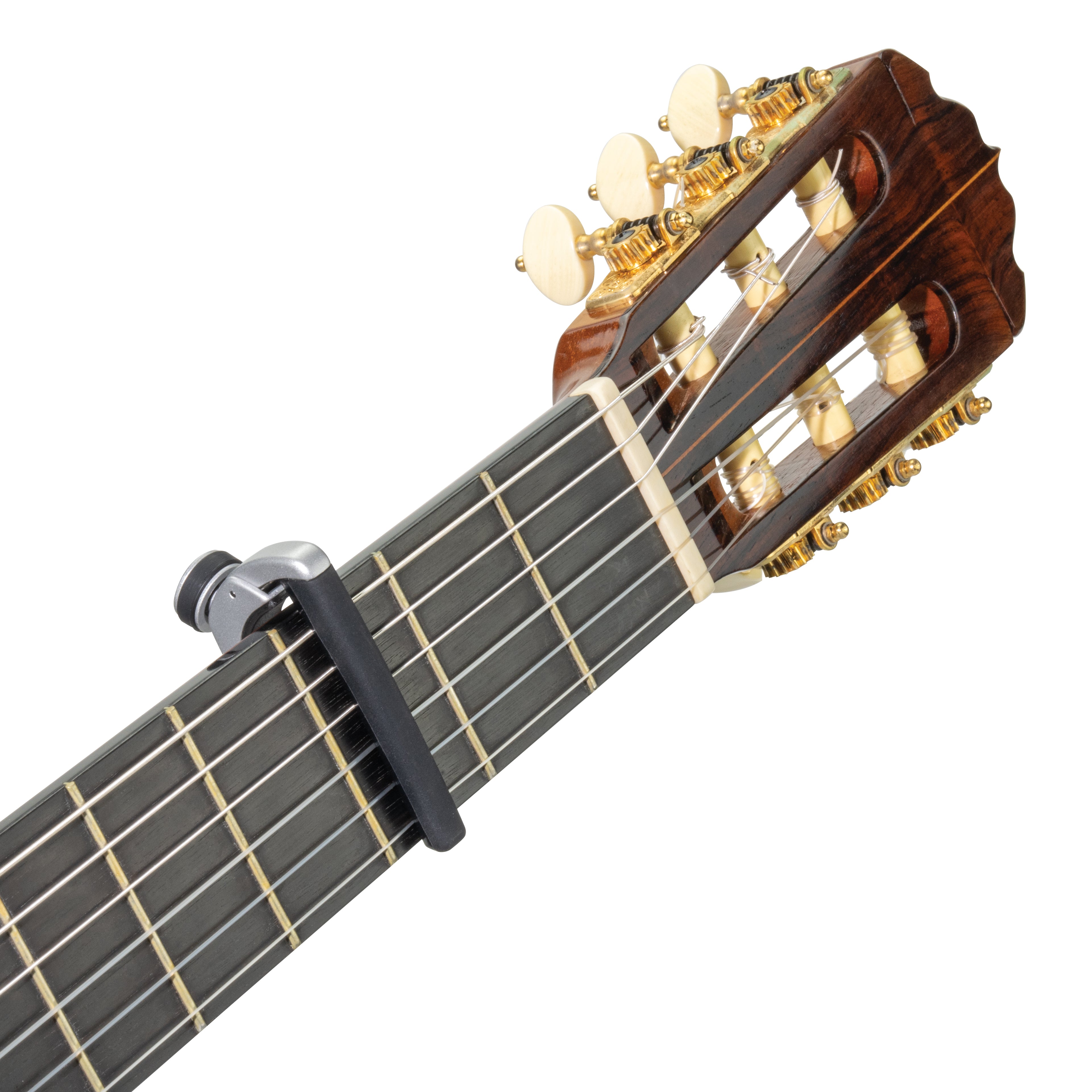 D'Addario Pro Plus Guitar Capo, Silver