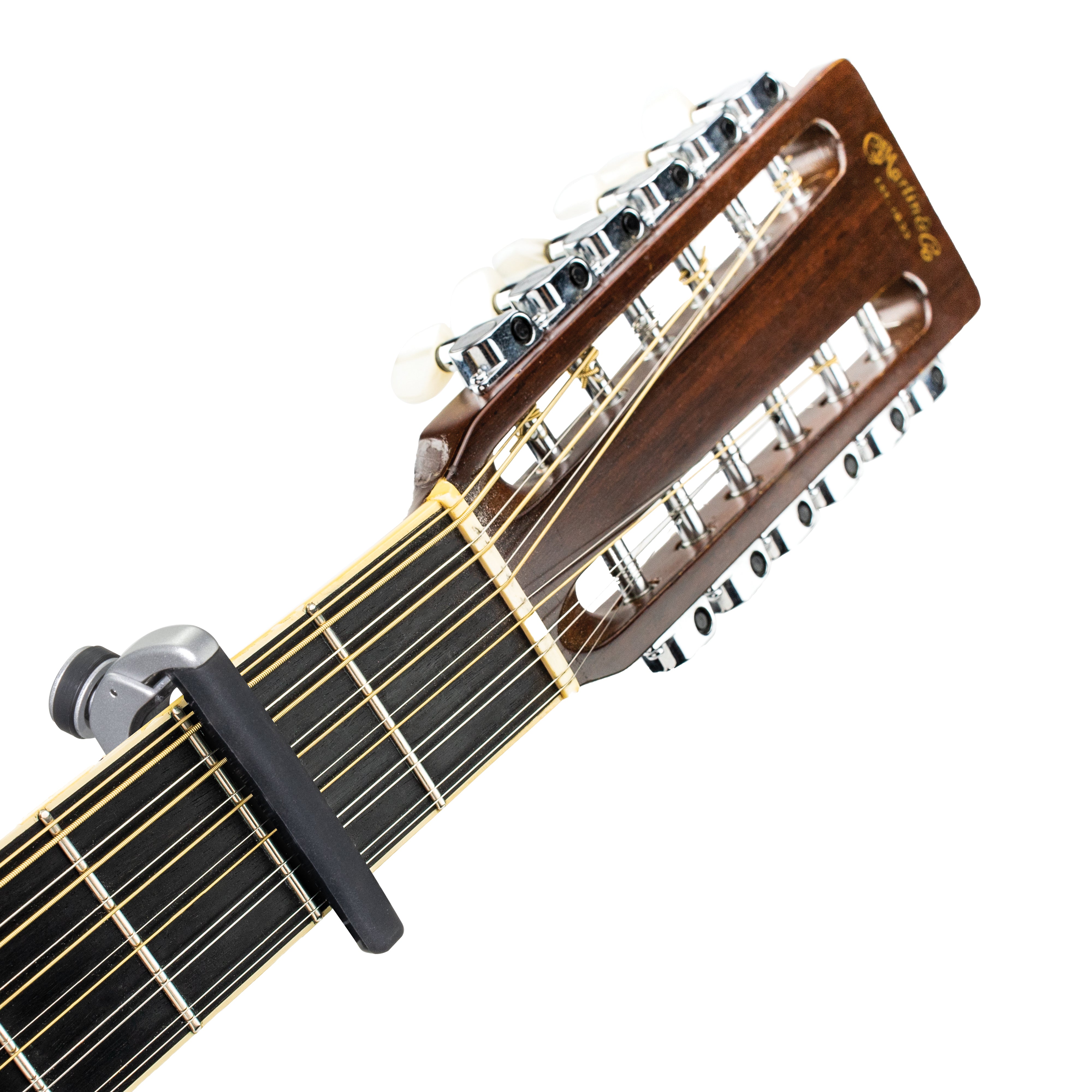 D'Addario Pro Plus Guitar Capo, Silver