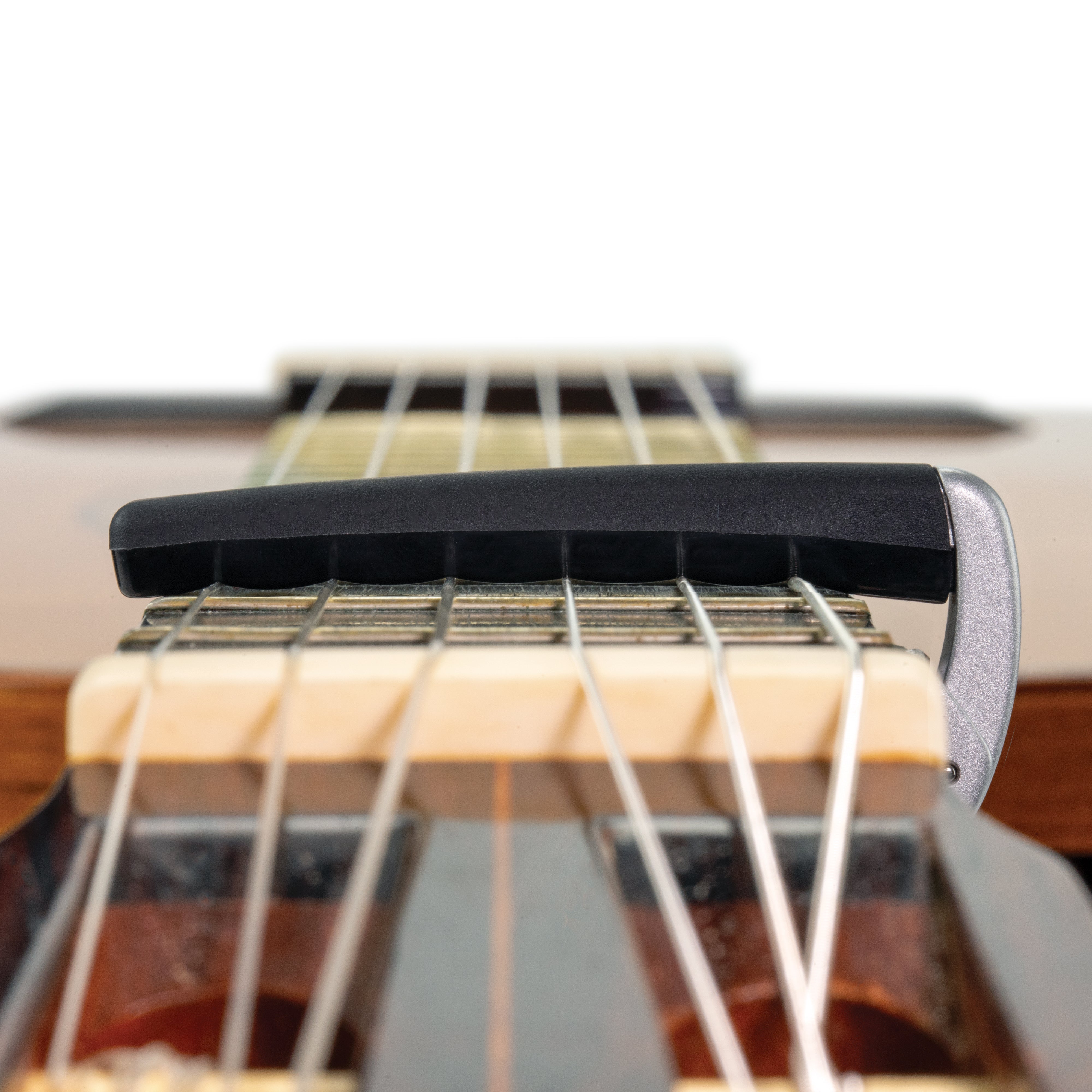 D'Addario Pro Plus Guitar Capo, Silver