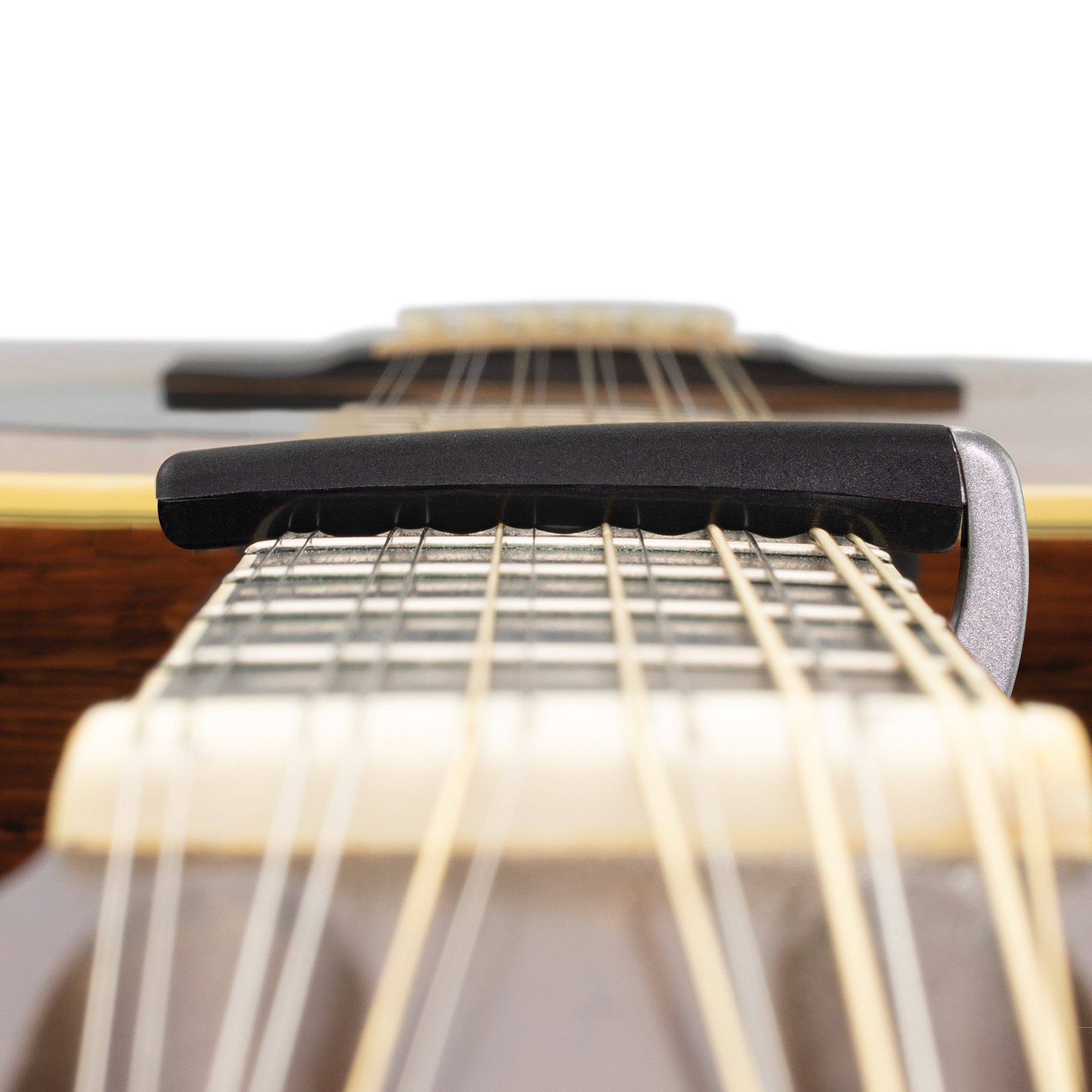 D'Addario Pro Plus Guitar Capo, Silver