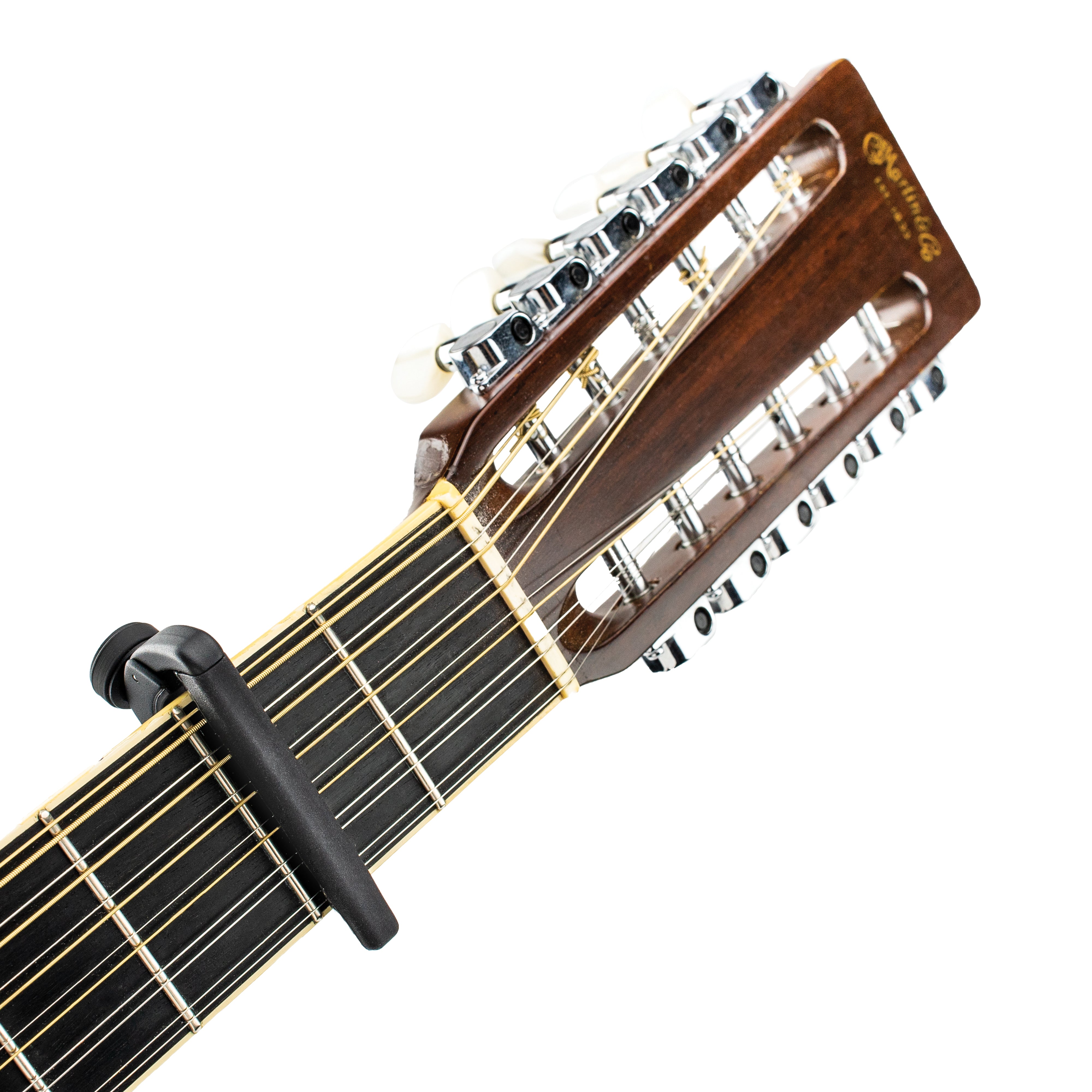 D'Addario Pro Plus Guitar Capo, Black