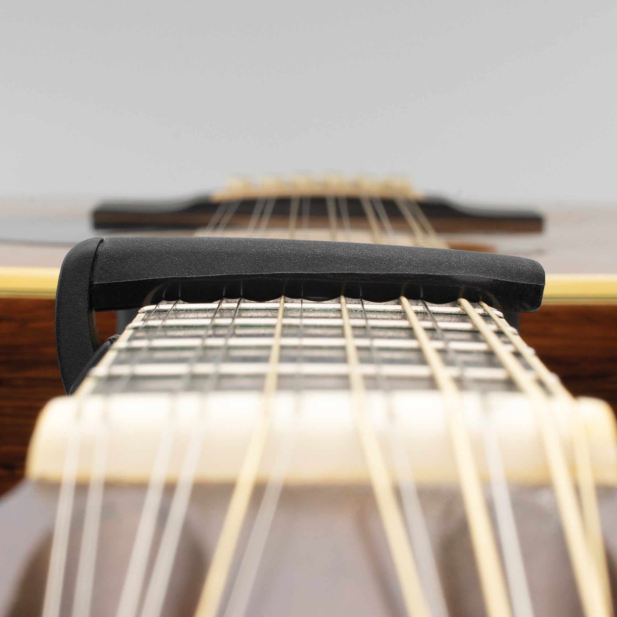 D'Addario Pro Plus Guitar Capo, Black