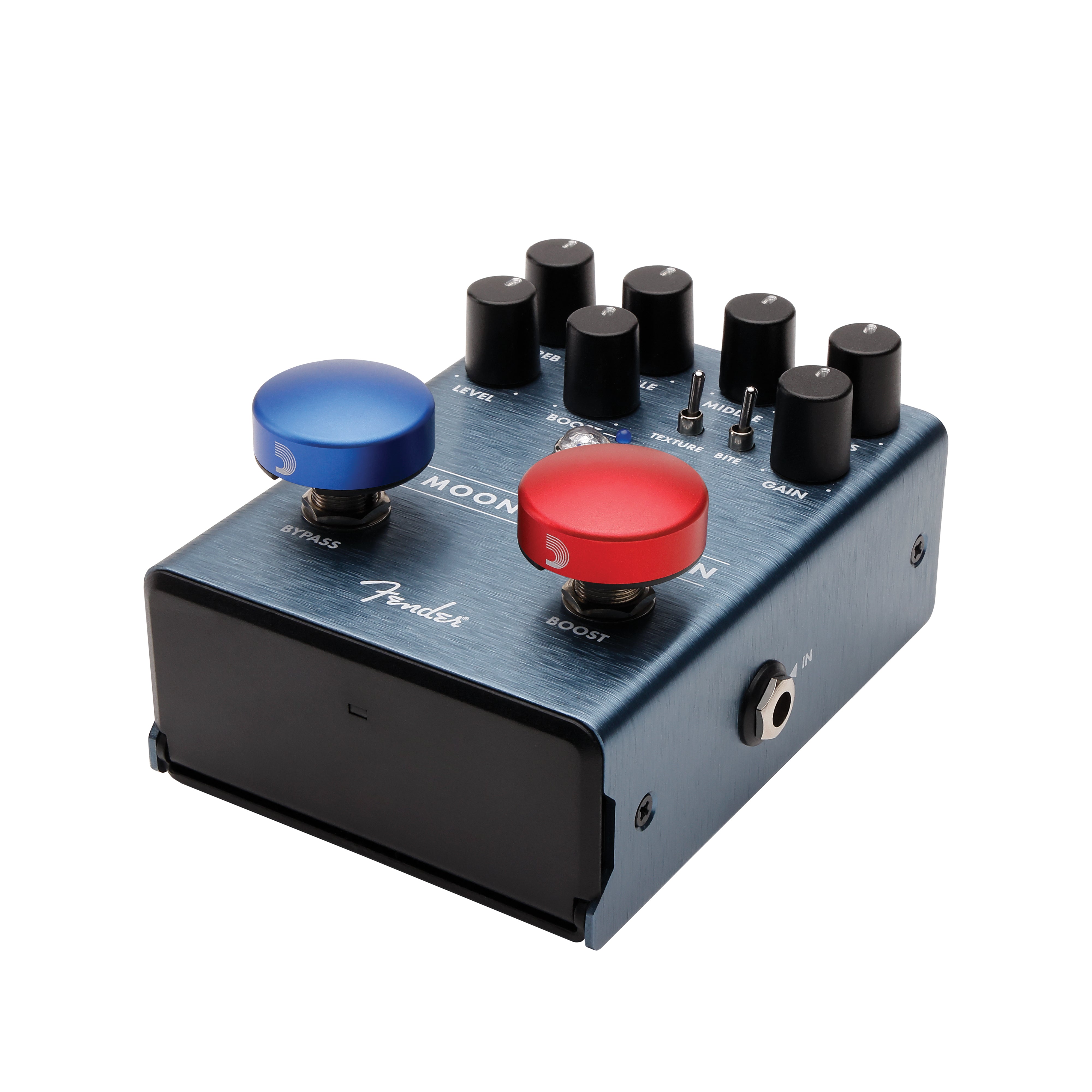 D'Addario XPND Footswitch Topper, Blue-Red, 2-Pack