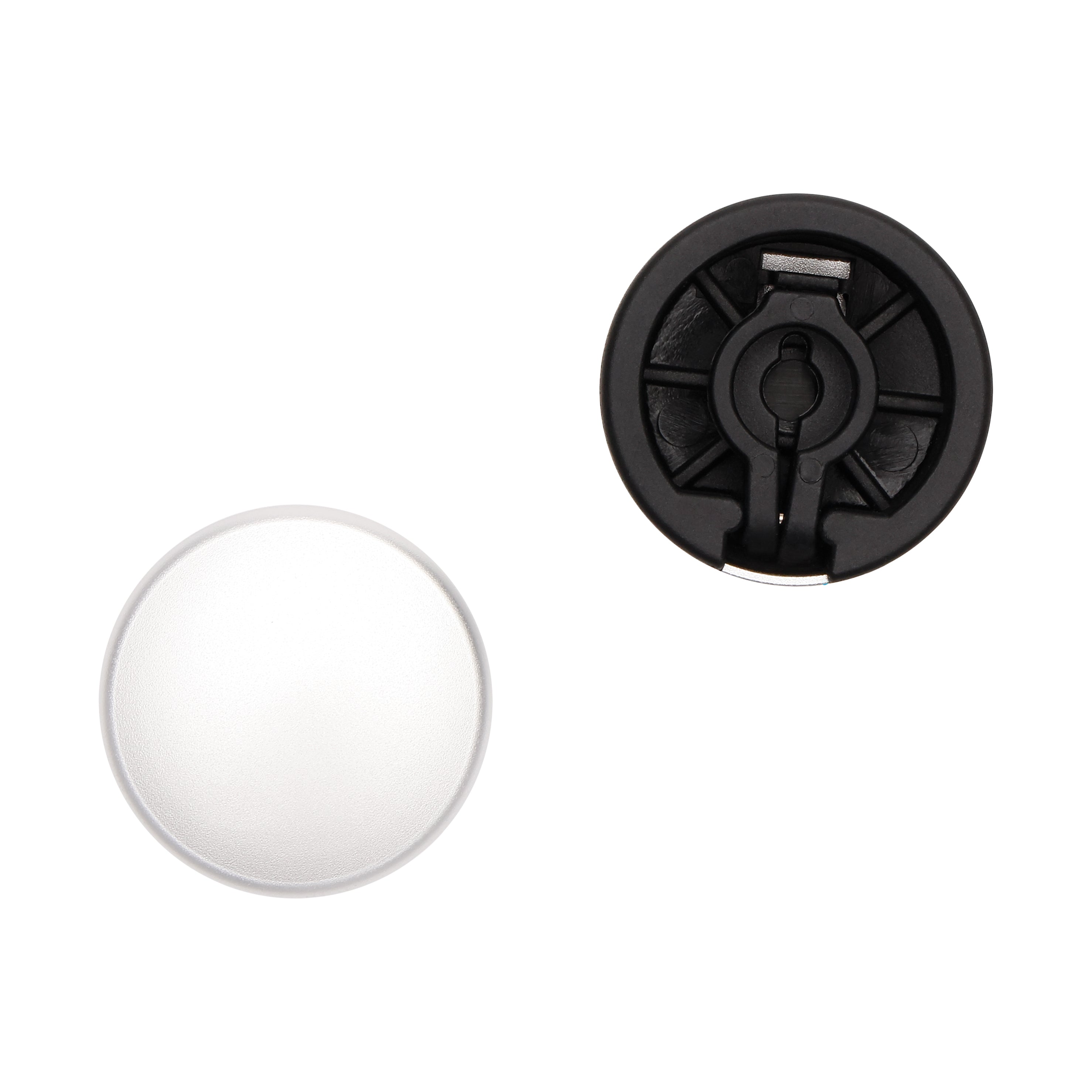 D'Addario XPND Footswitch Topper, Silver 2-Pack