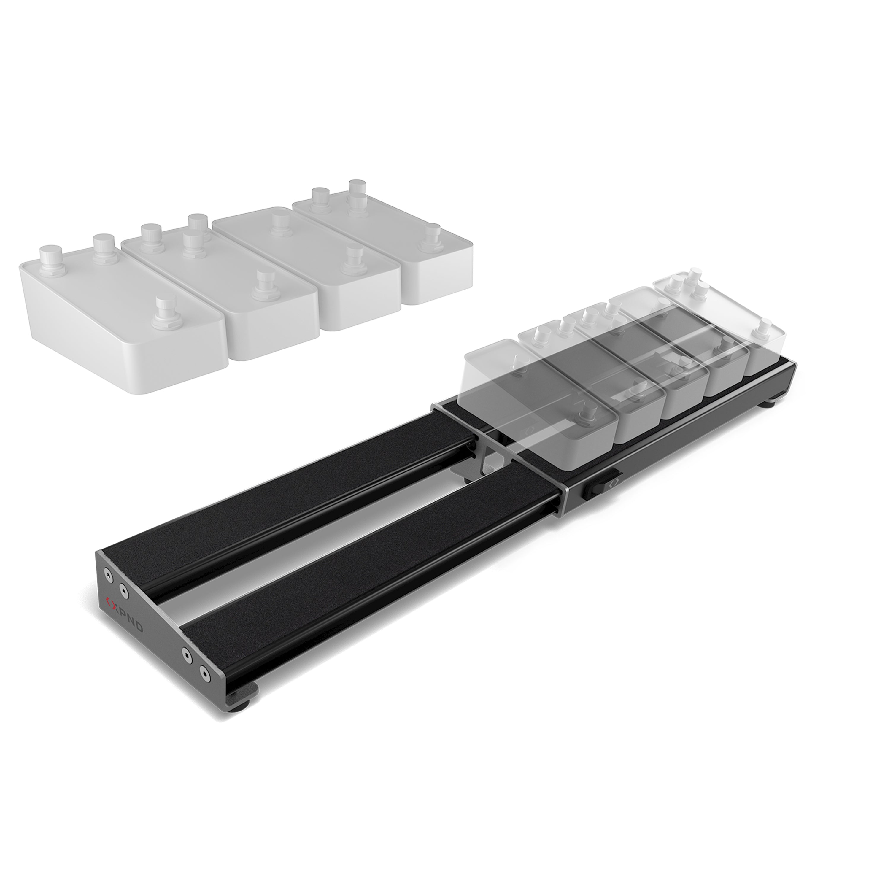 D'Addario XPND 1 Pedalboard, Case, and Power Bundle