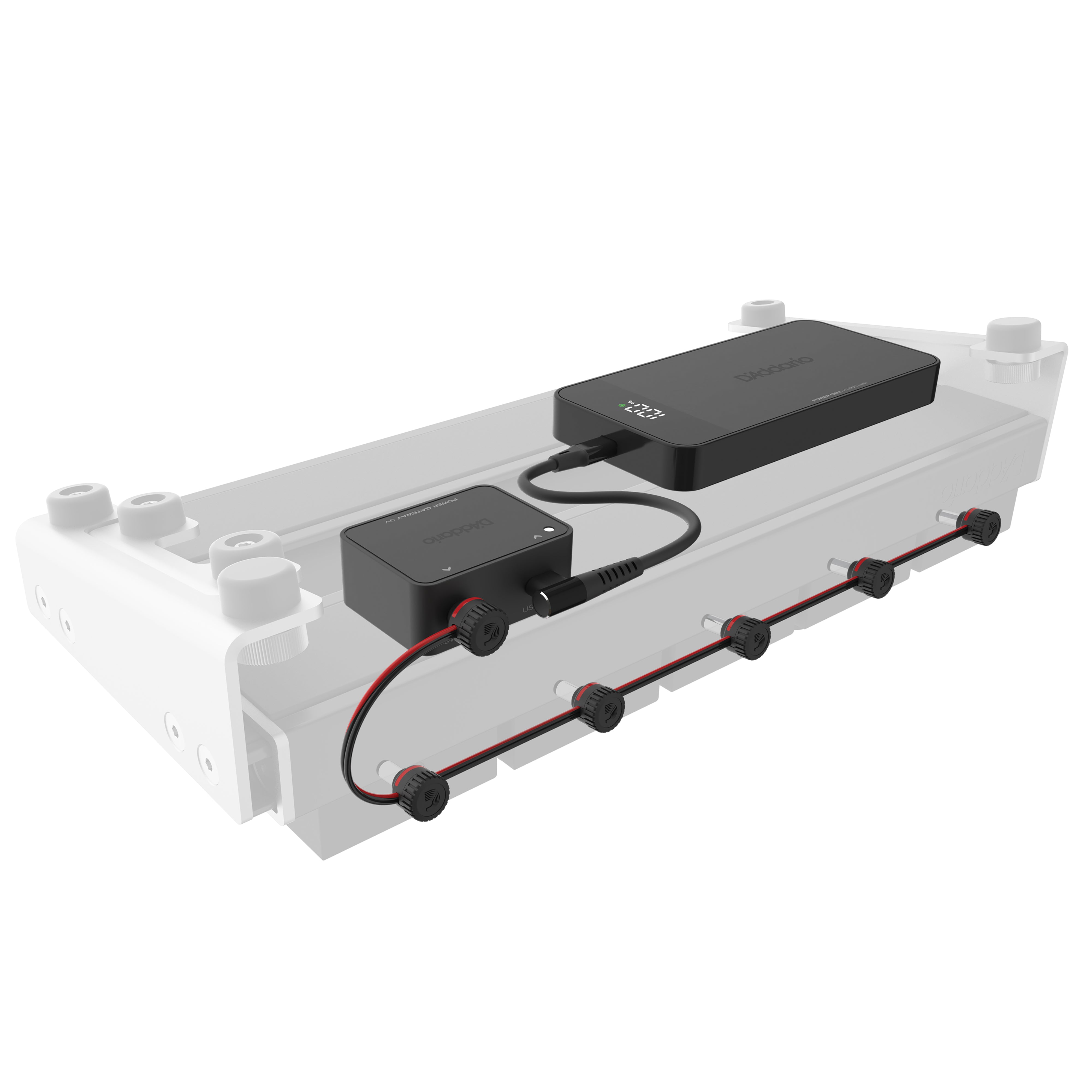 D'Addario XPND 2 Pedalboard, Case, and Power Bundle