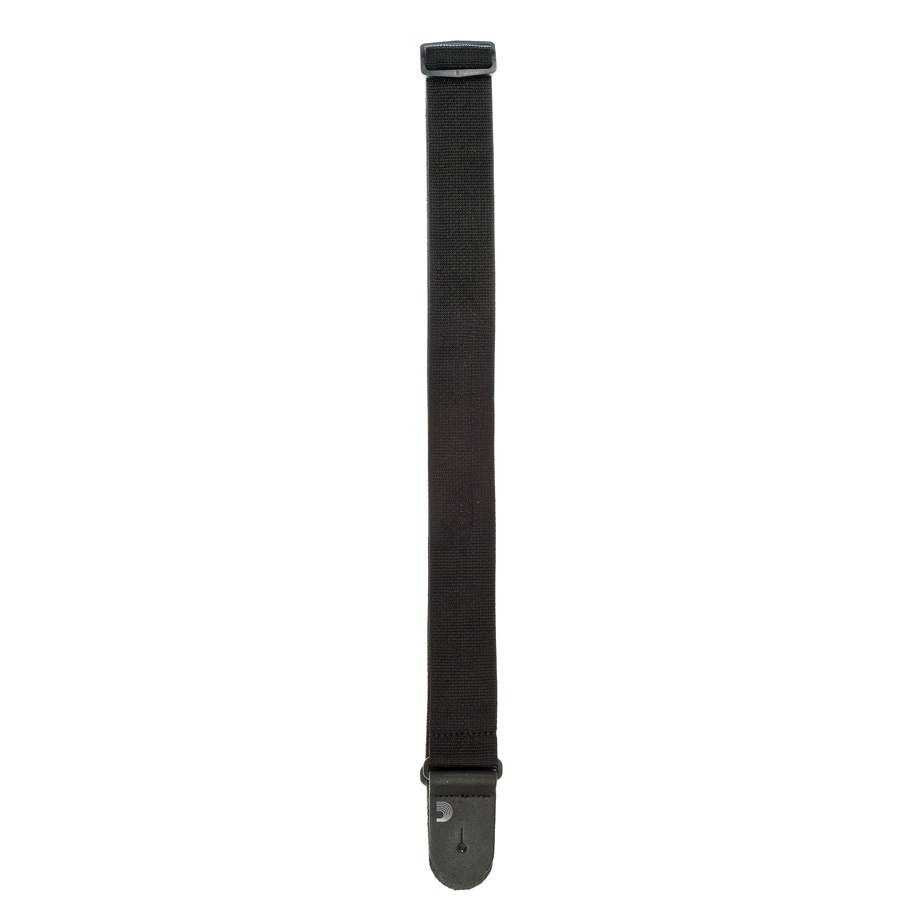 D'Addario Black Polypropylene Guitar Strap