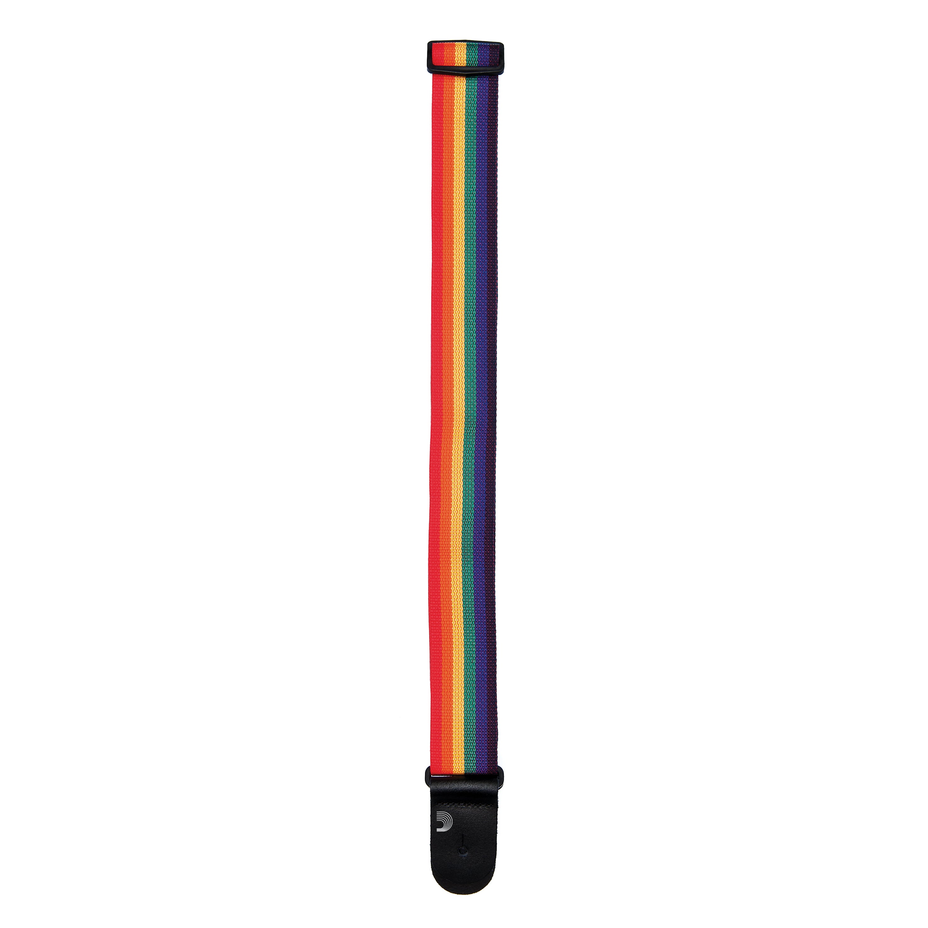 D'Addario Multicolour Rainbow Polypropylene Guitar Strap