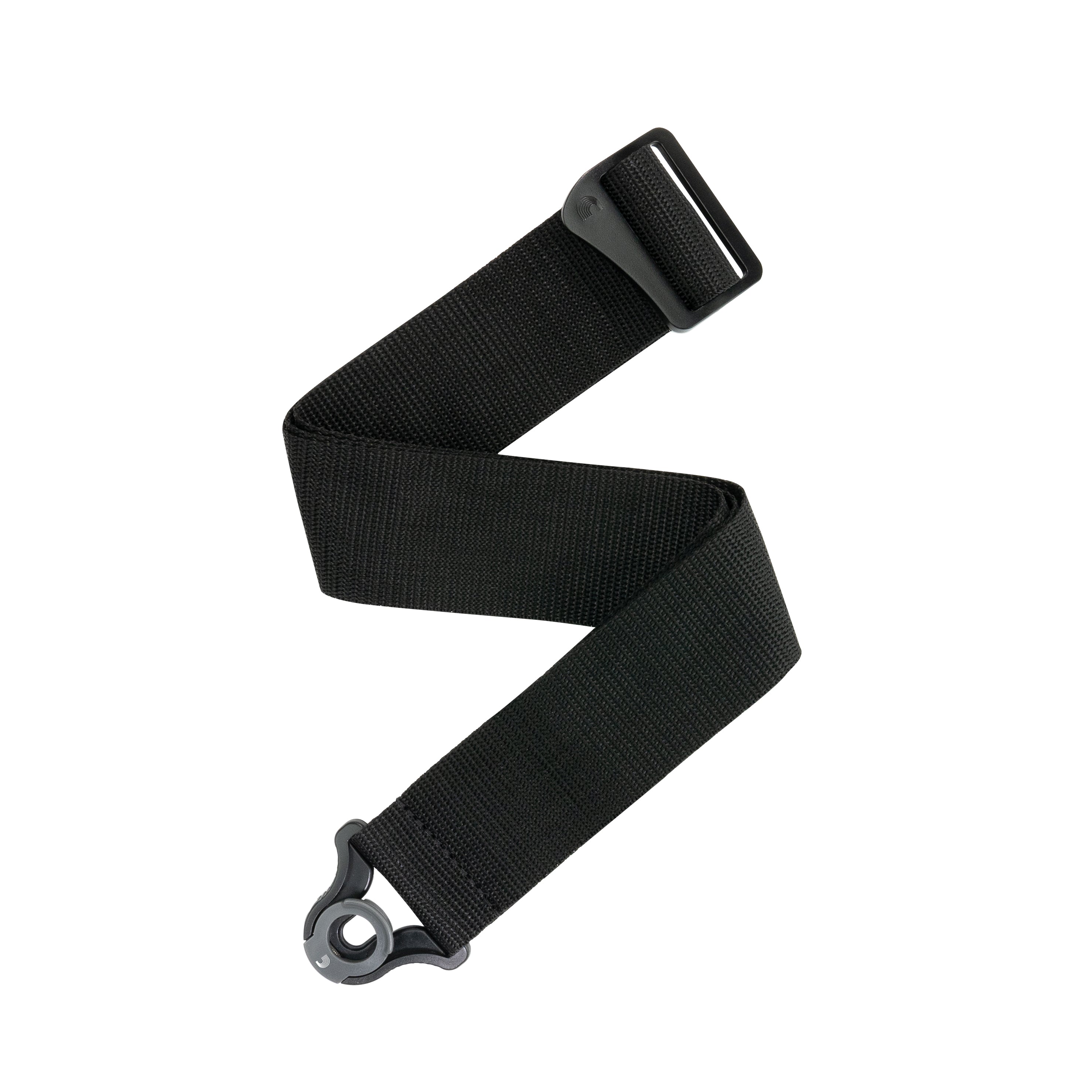 D'Addario Black Polypro Auto Lock Guitar Strap
