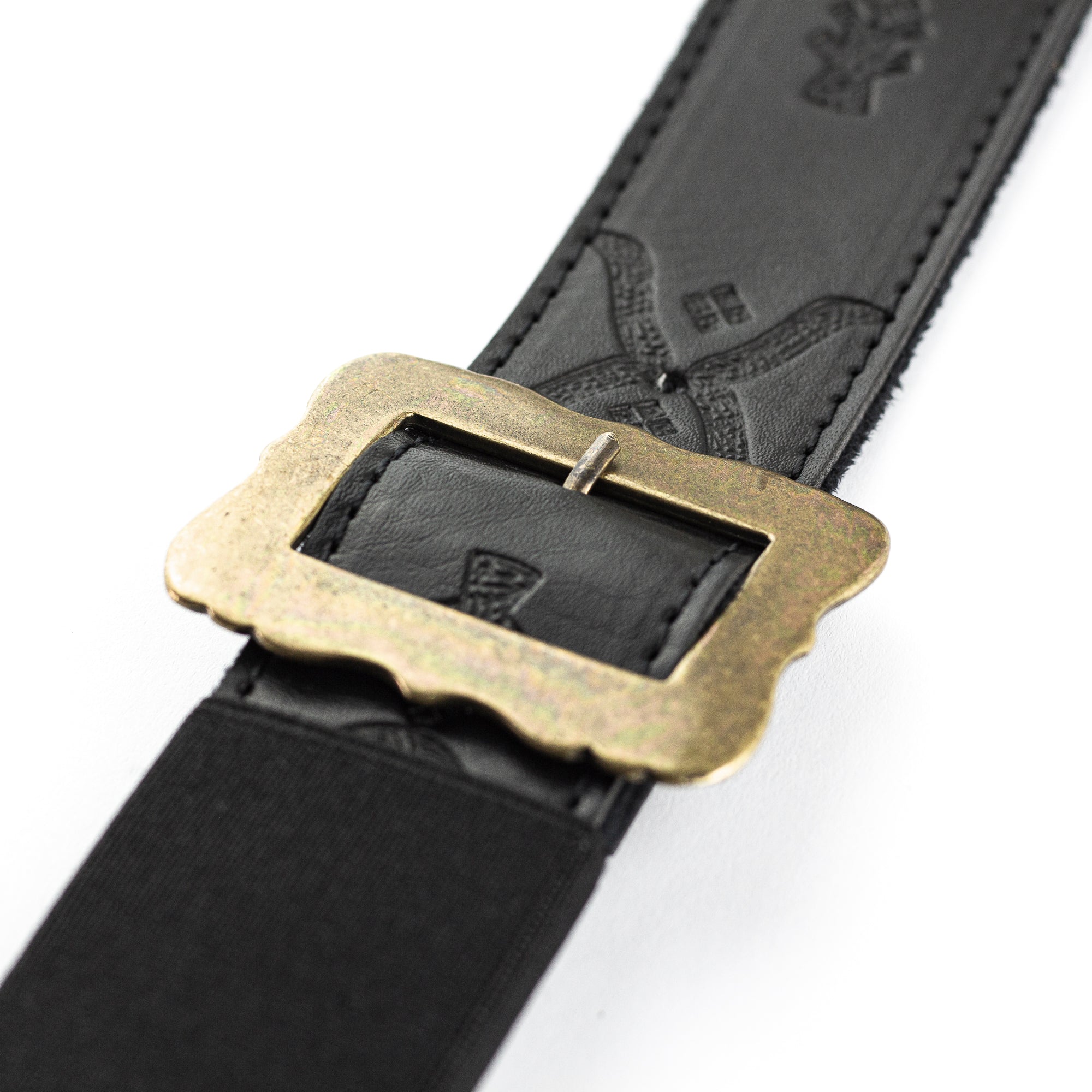 RightOn! Legend Brian May Replica Bohemian Vegan Guitar Strap, Black