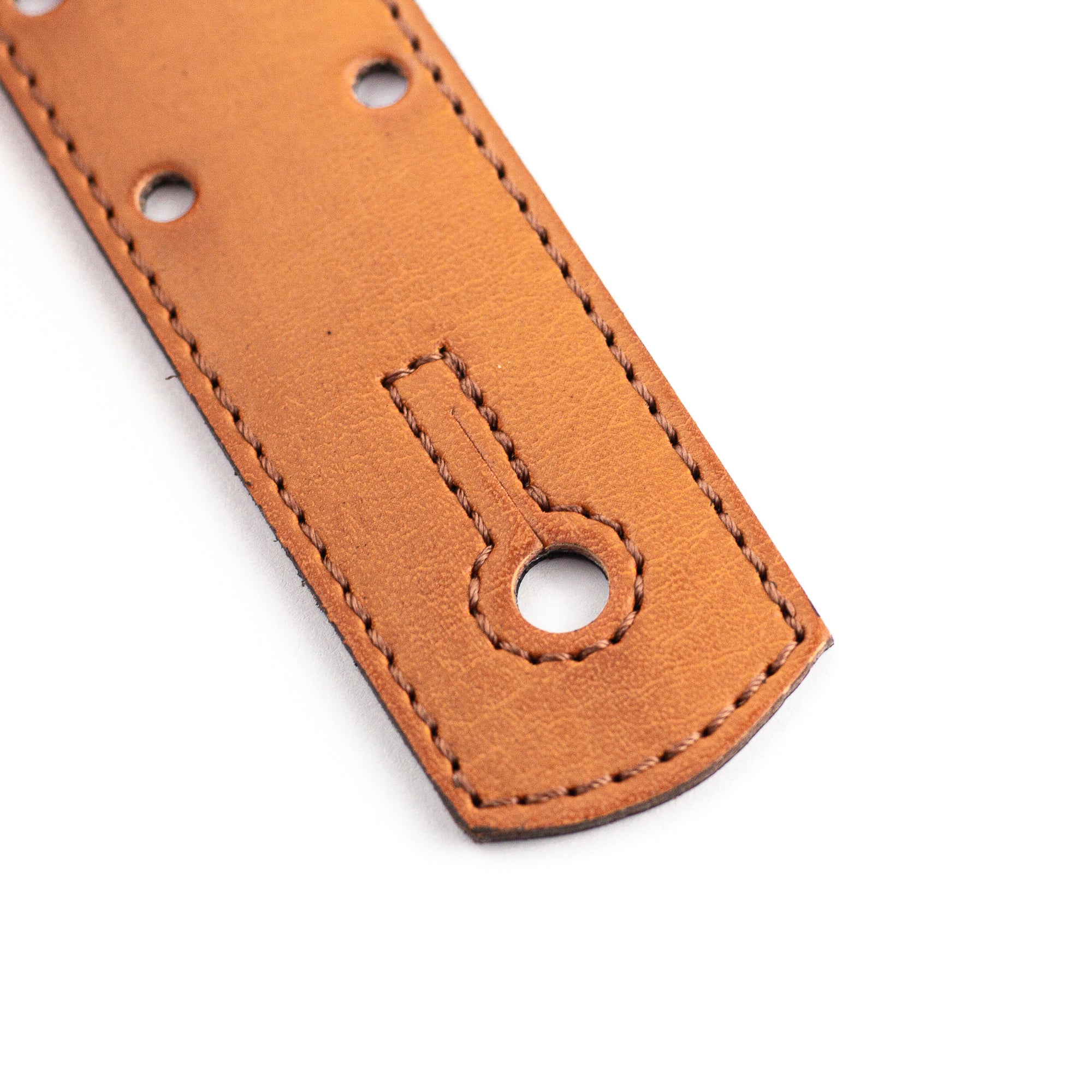 RightOn! Legend Brian May Replica Bohemian Vegan Guitar Strap, Brown