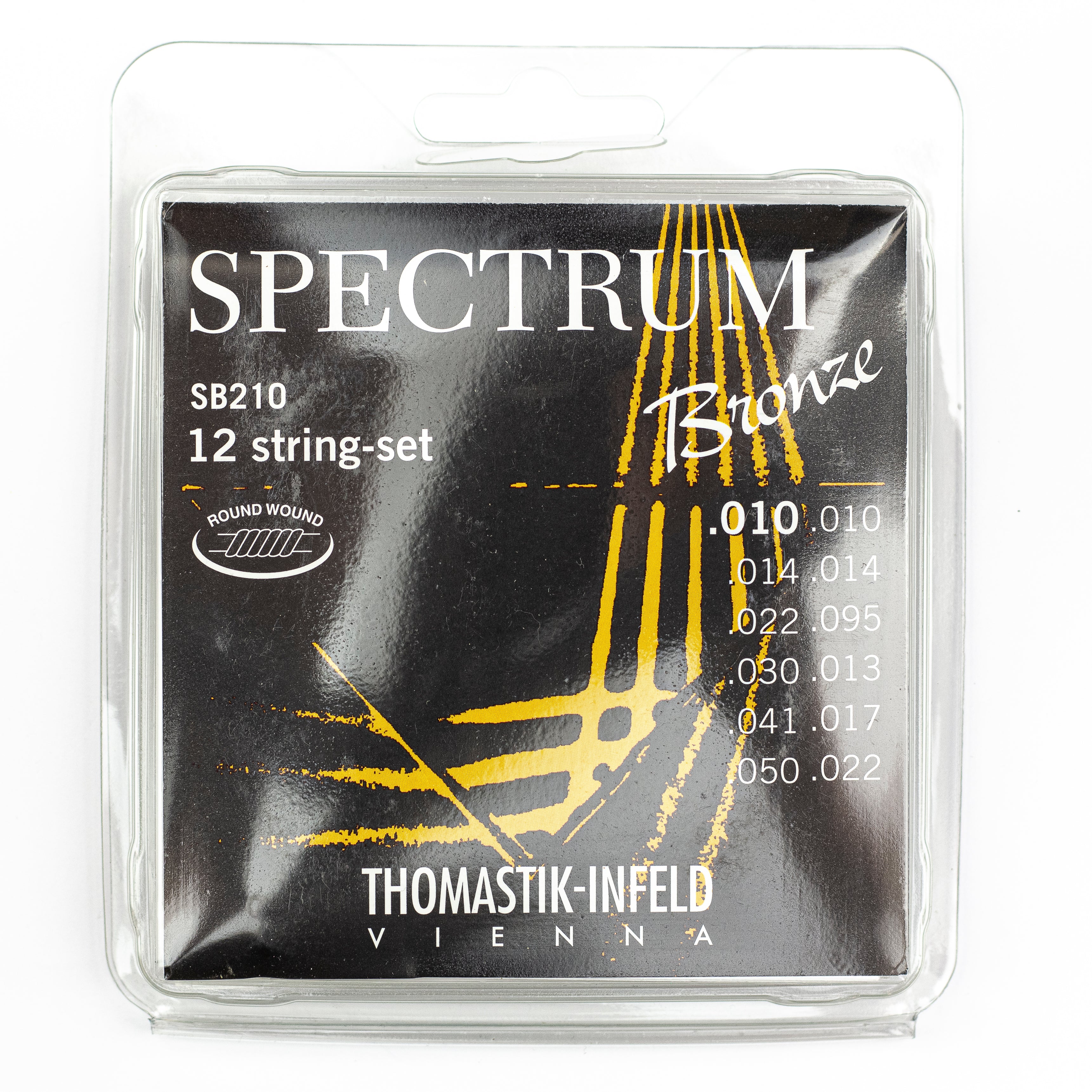 Thomastik-Infeld SB210 Spectrum Bronze 10-50 12-String Acoustic Guitar Strings