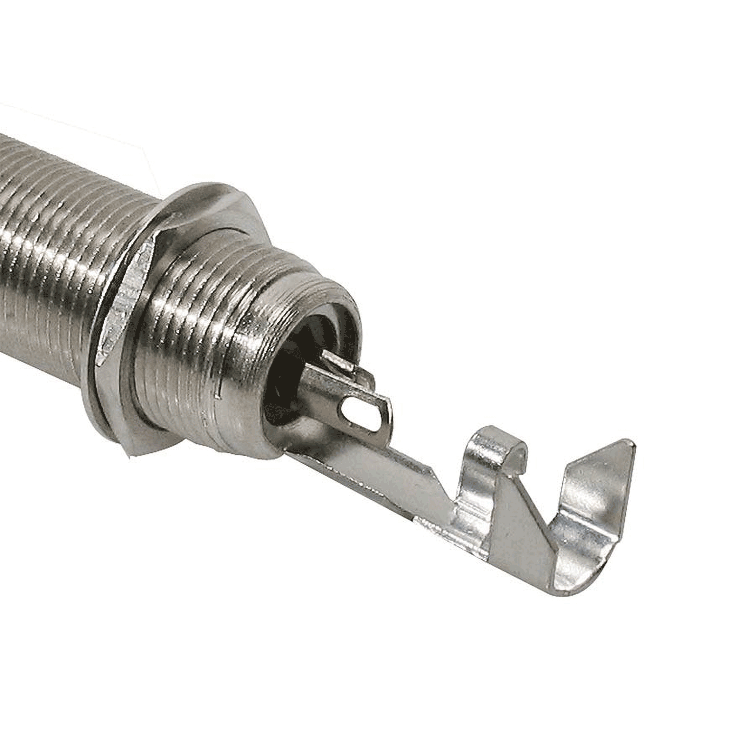 Switchcraft Barrel Output Jack, Stereo, Nickel