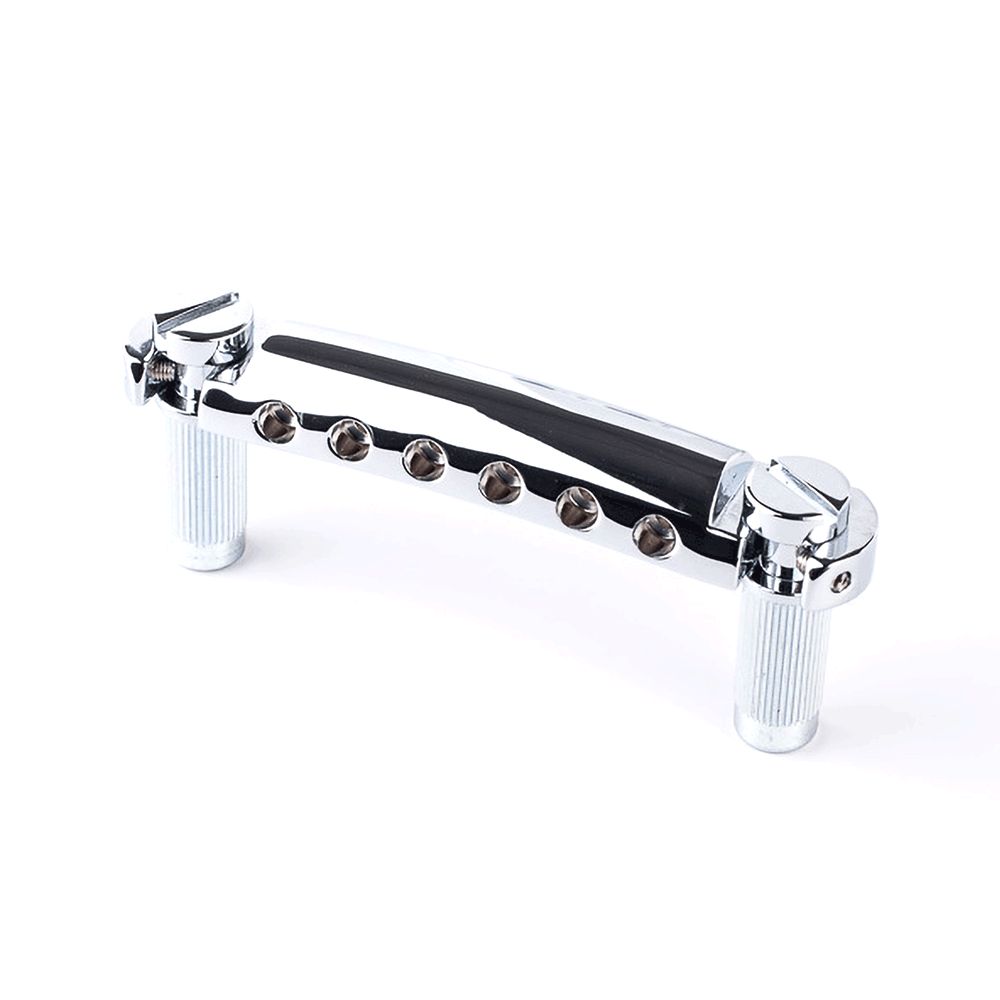 TonePros LPM02-C Metric Tuneomatic Bridge & Tailpiece Set, Chrome