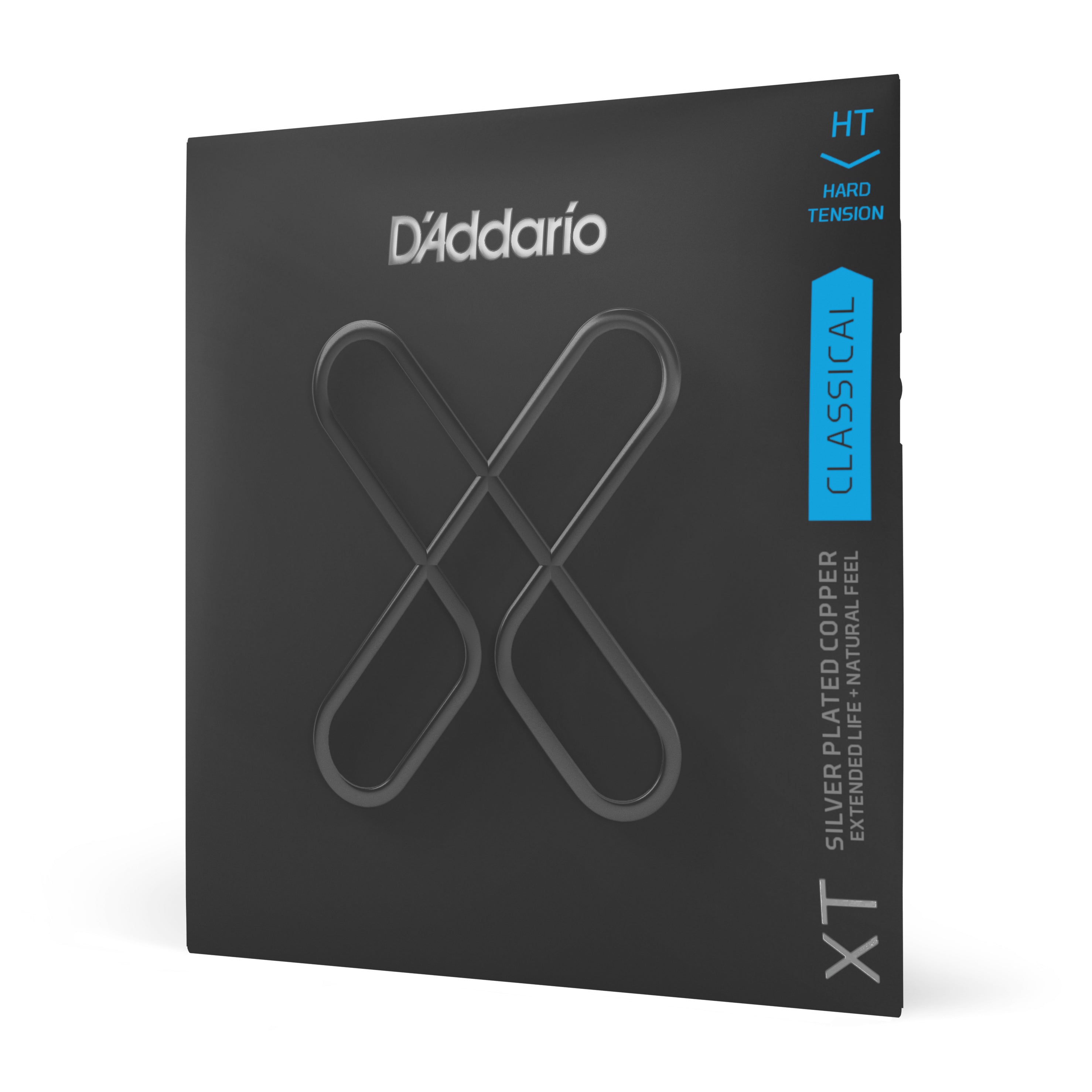 D'Addario XT Silver-Plated Classical Guitar Strings, Hard Tension