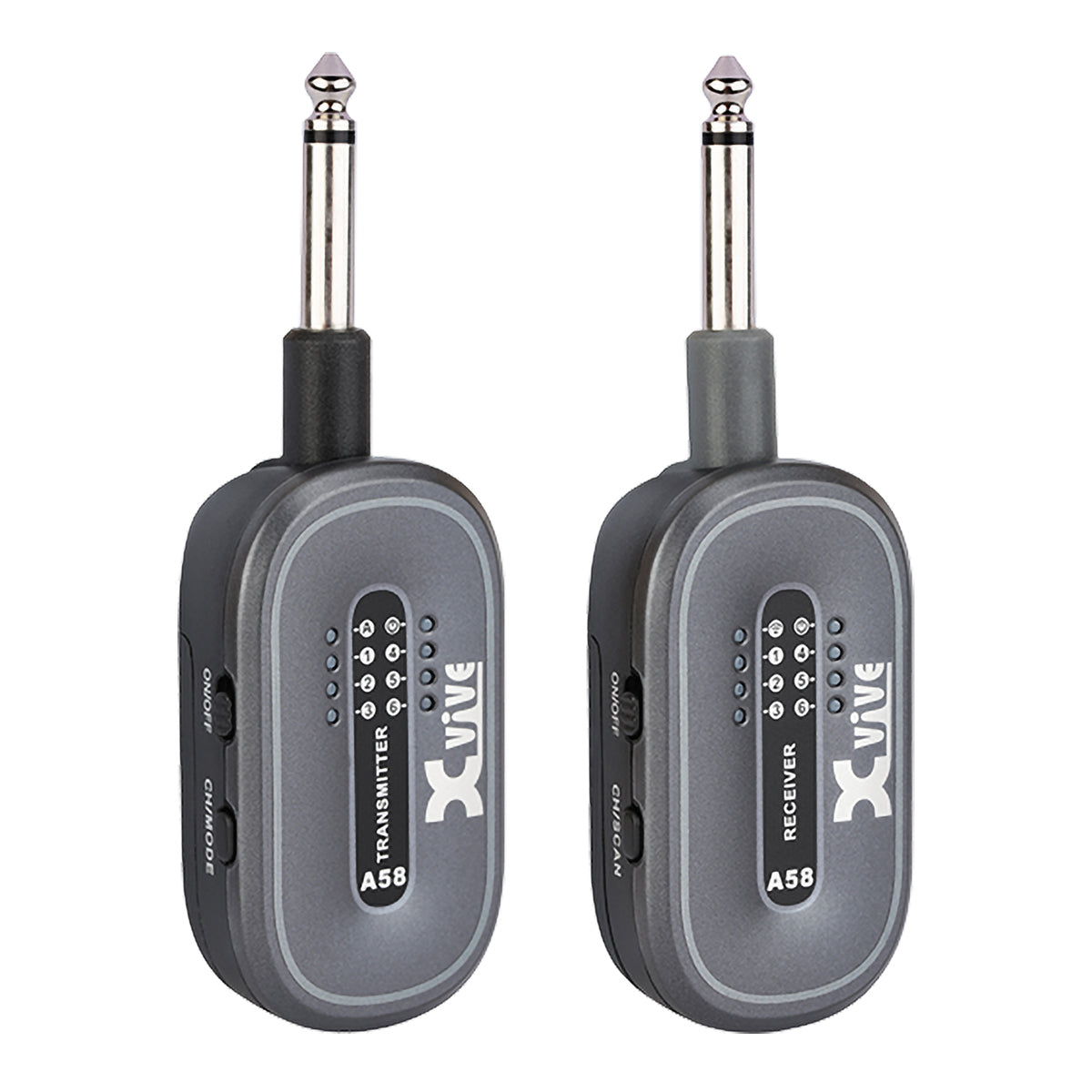 Xvive AC58 Guitar Wireless System and Charging Case, 5.8GHz