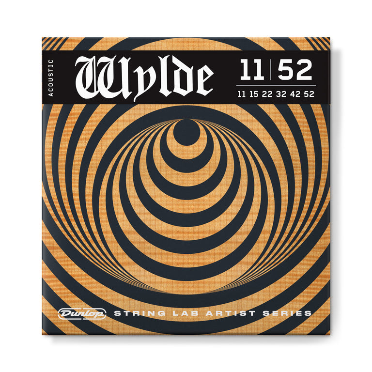 Jim Dunlop Zakk Wylde Phosphor Bronze 11-52 Acoustic Guitar Strings