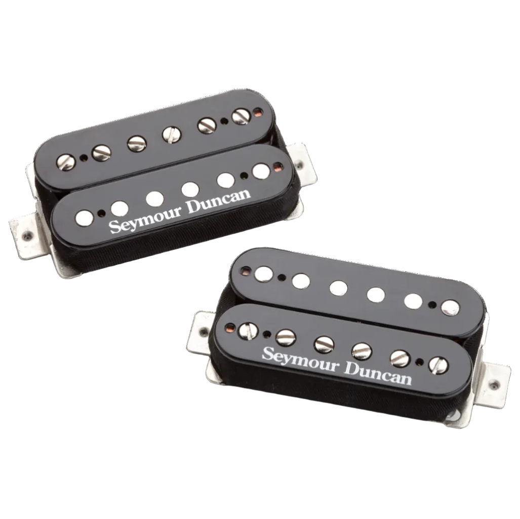 Seymour Duncan Hot Rodded Humbucker Pickup Set, SH-4/SH-2N, Black