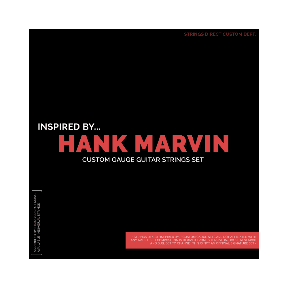 Inspired by Hank Marvin Custom Gauge 11-50 Electric Guitar Strings