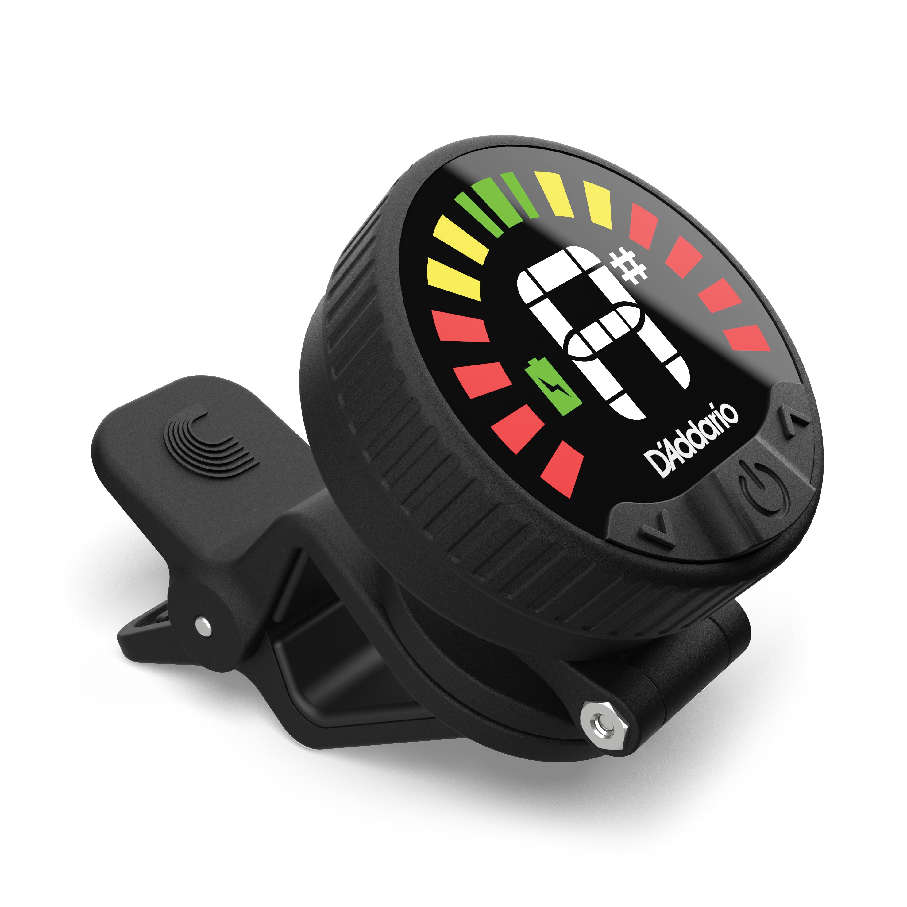 D'Addario NEXXUS 360 Rechargeable Clip-On Guitar/Bass Tuner