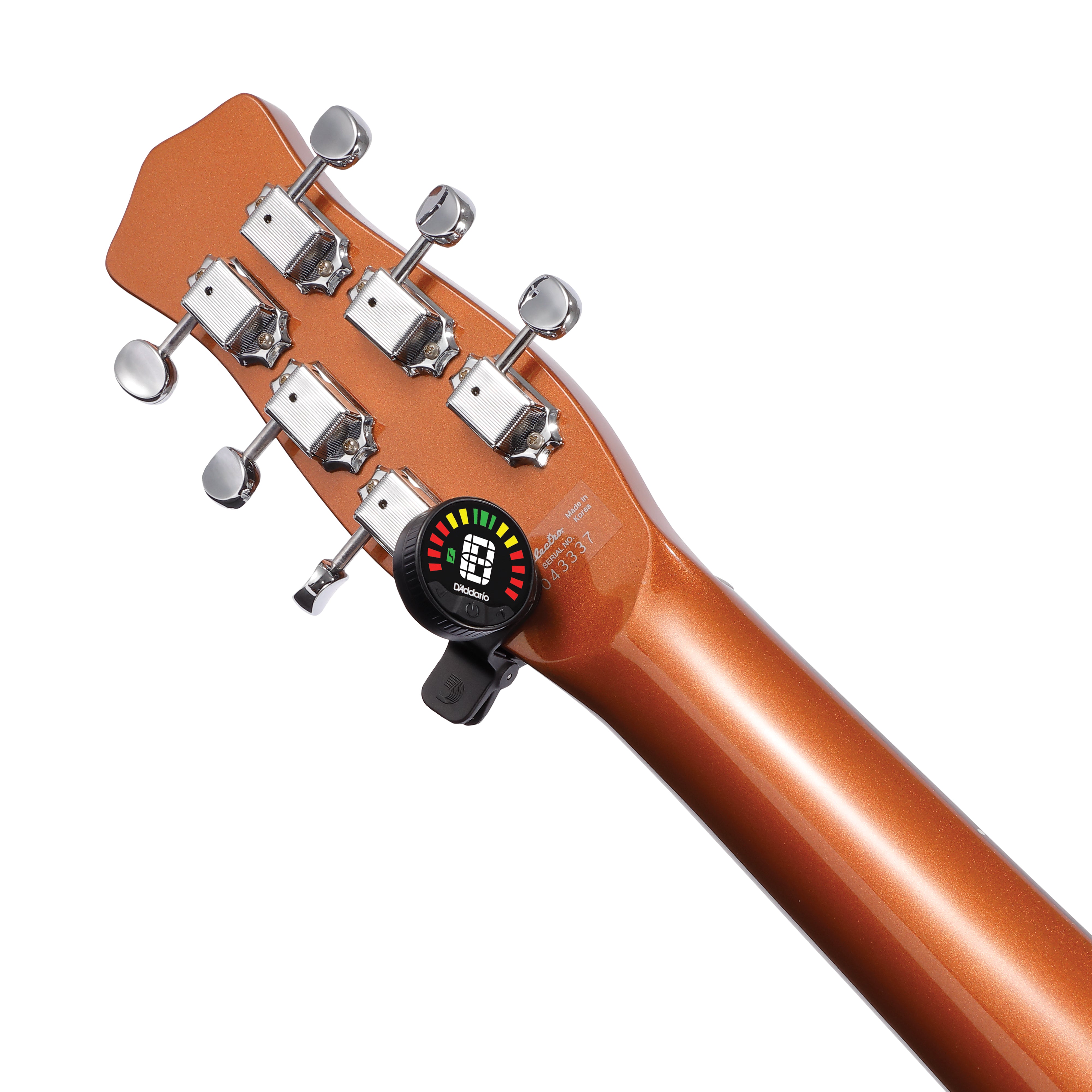 D'Addario NEXXUS 360 Rechargeable Clip-On Guitar/Bass Tuner