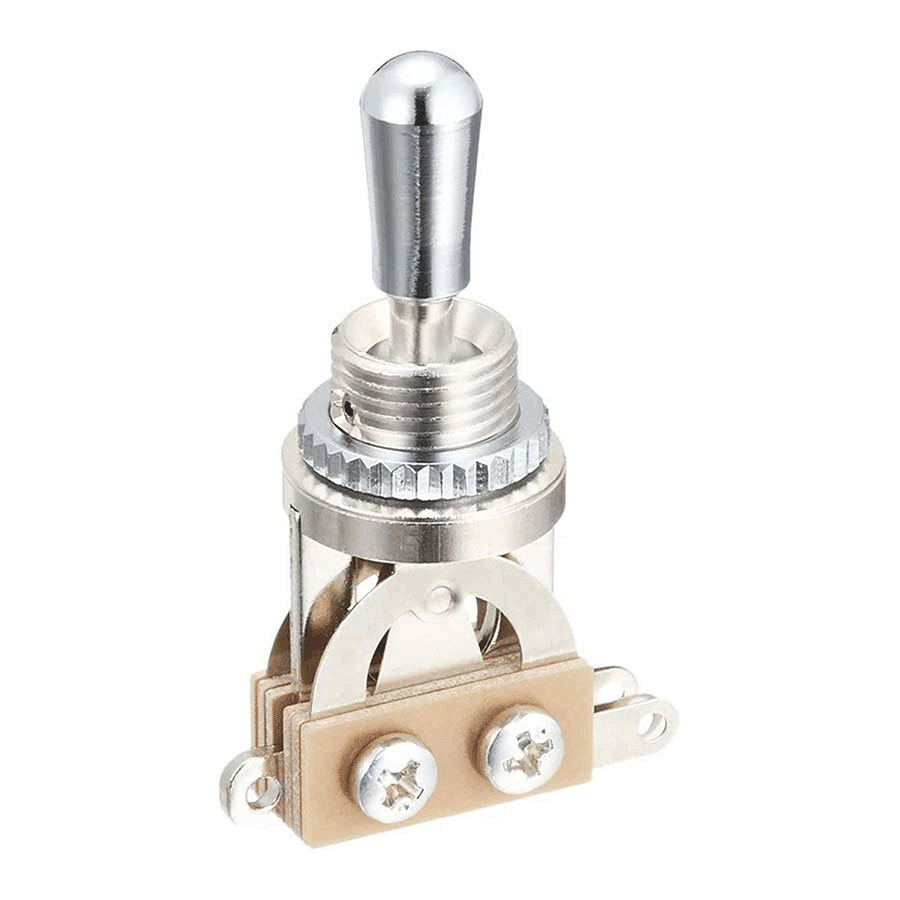 Boston 3-Way Toggle Pickup Selector Switch, Chrome