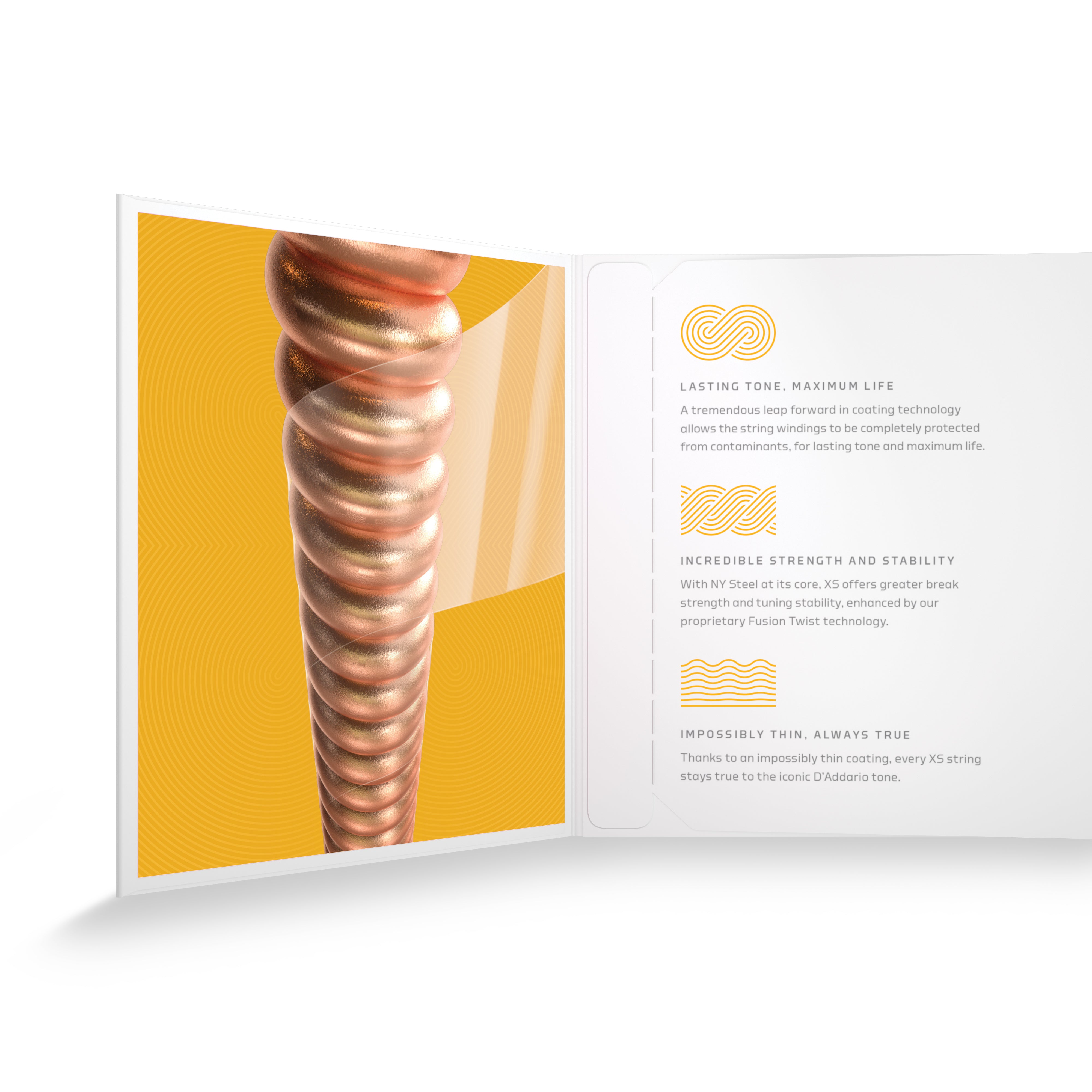 D'Addario XS Phosphor Bronze 12-56 Taylor Acoustic Guitar Strings