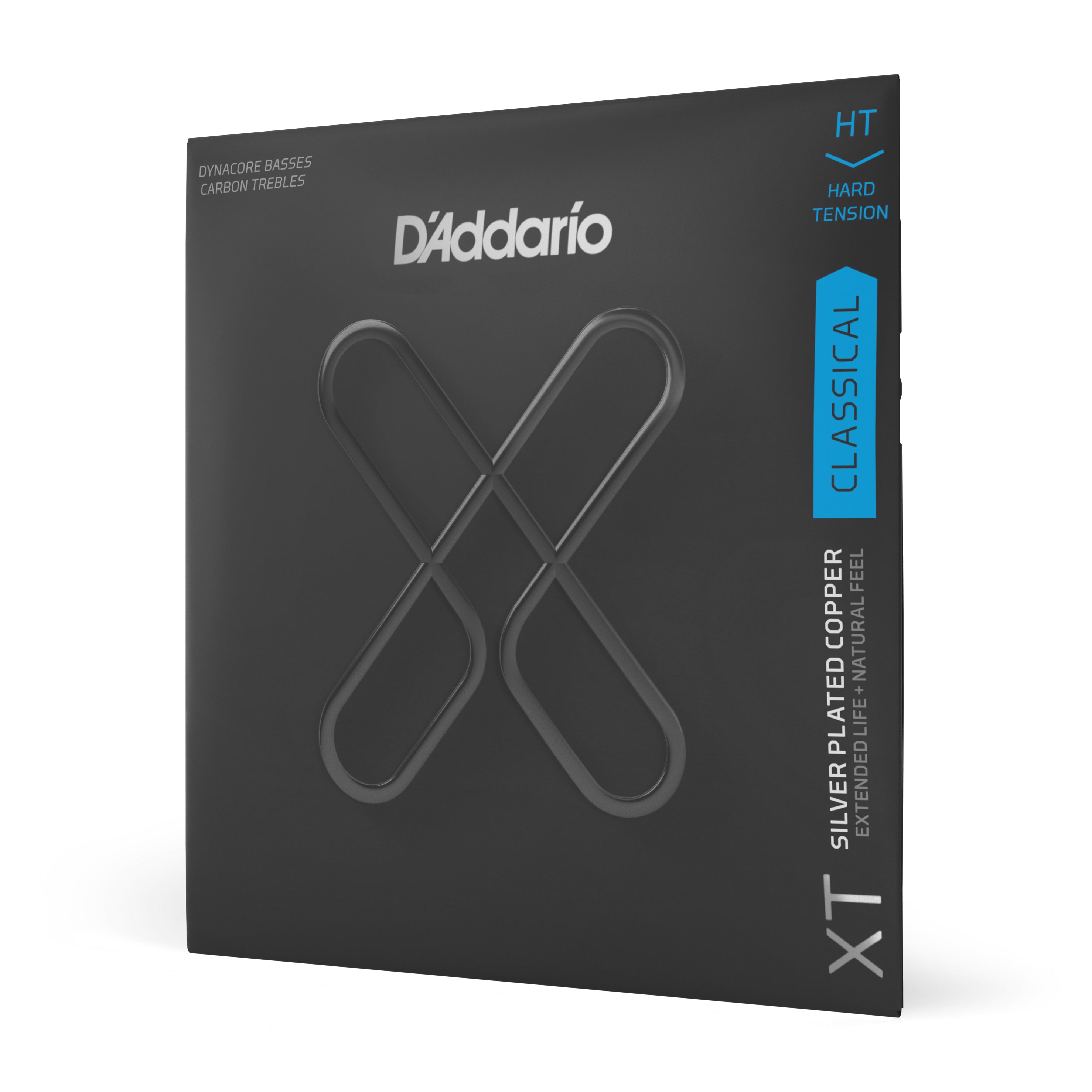 D'Addario XT Dynacore Carbon Classical Guitar Strings, High Tension