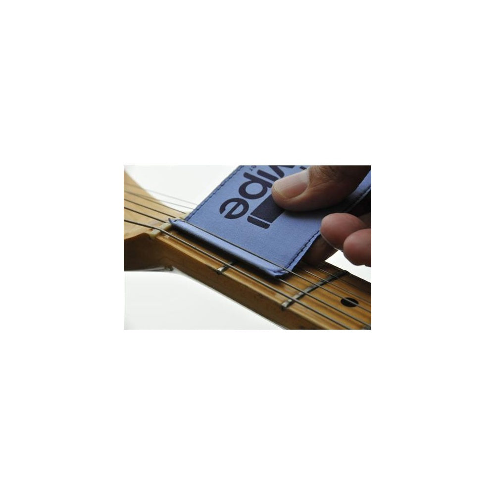 The Swipe Guitar String Cleaning Tool And Cloth