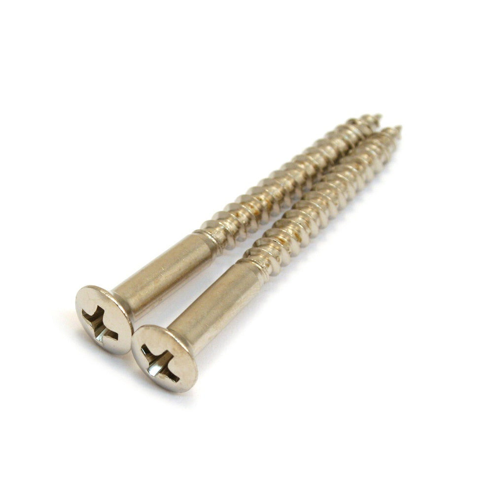 AllParts GS-0039-001 Tremolo Claw Screws, Long, Nickel, 4-Pack