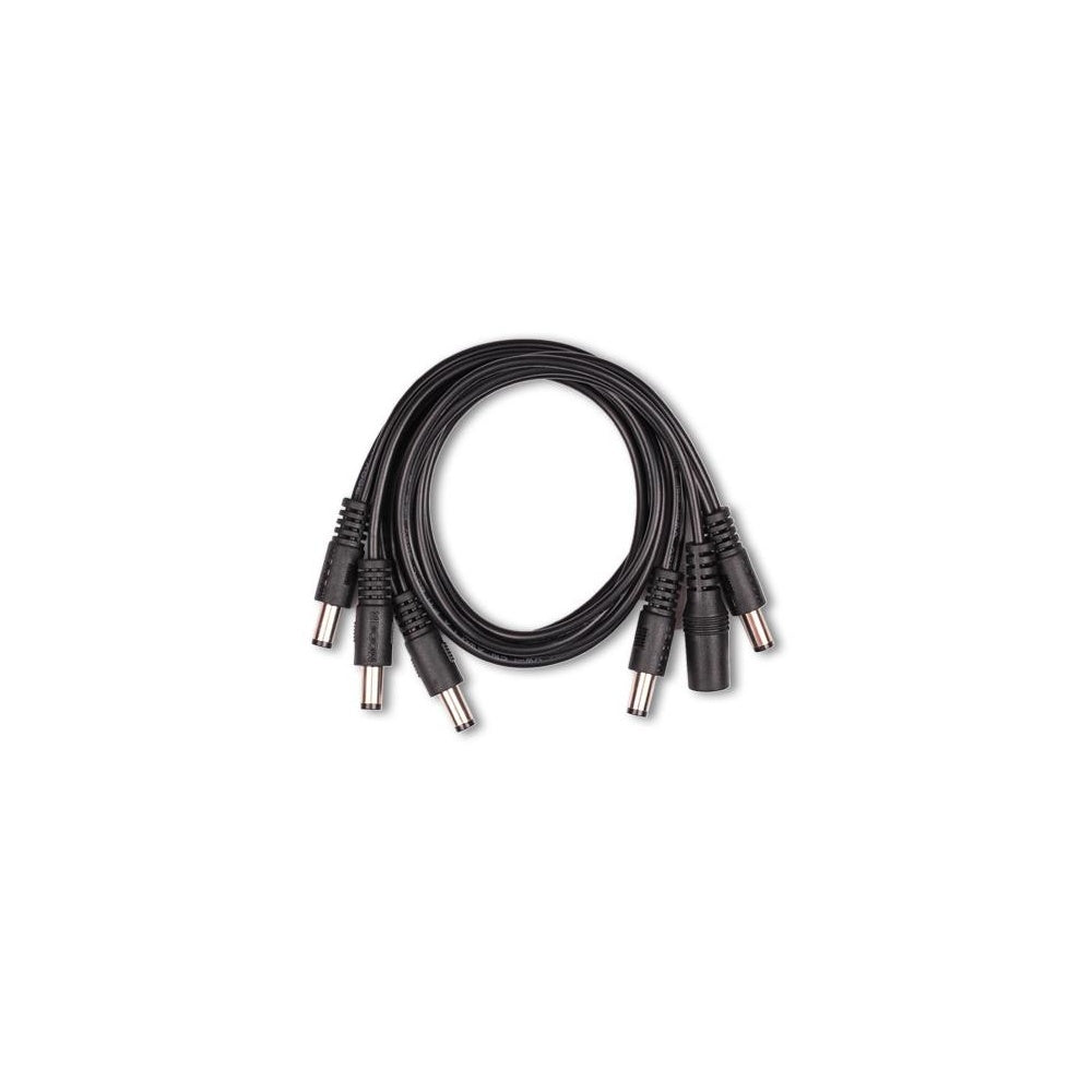 MOOER PDC-5S Daisy Chain Power Cable, Straight, for up to 5x Effects Pedals