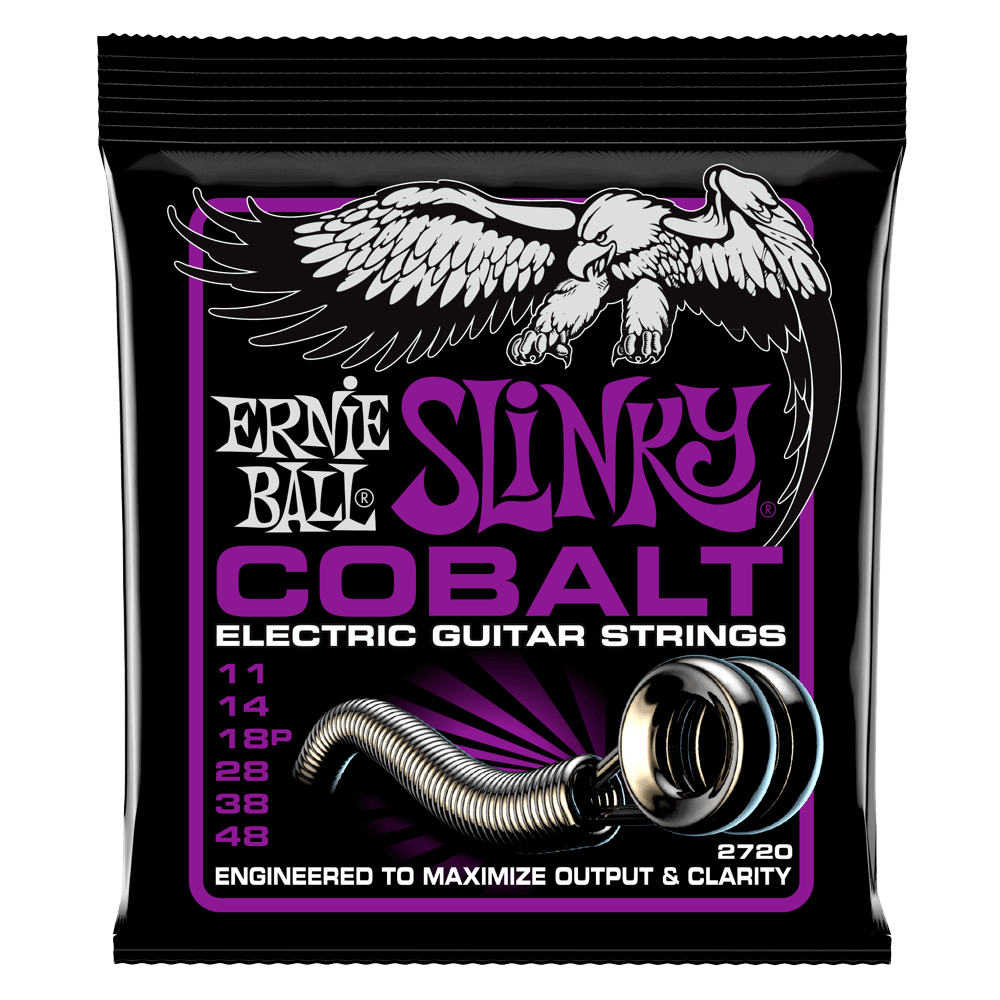 Ernie Ball Cobalt Power Slinky 11-48 Electric Guitar Strings