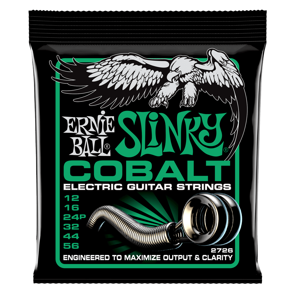 Ernie Ball Cobalt Not Even Slinky 12-56 Electric Guitar Strings
