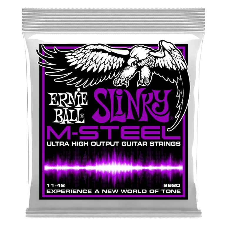 Ernie Ball M-STEEL Power Slinky Cobalt 11-48 Electric Guitar Strings
