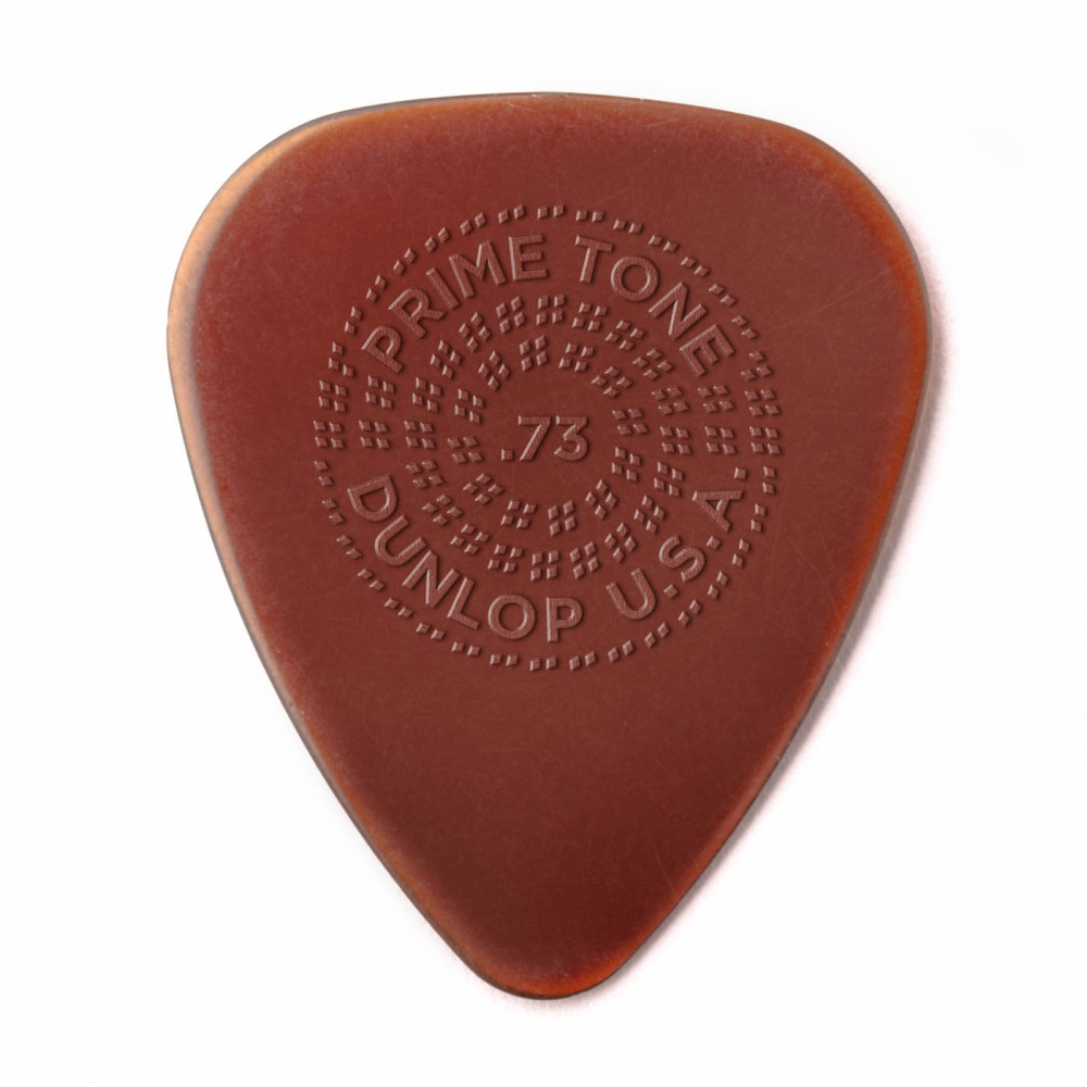 Jim Dunlop Primetone Standard Sculpted Plectra, 0.73mm, 3-Pack