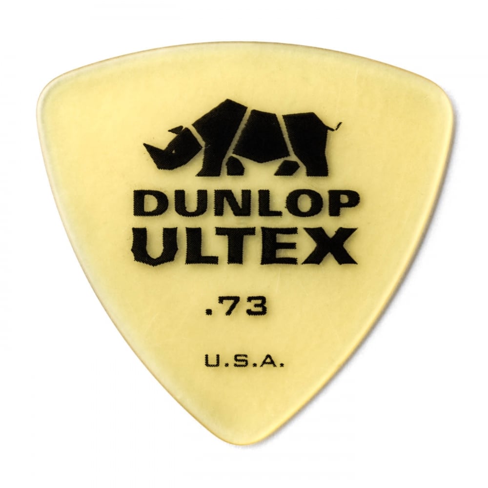 Jim Dunlop ULTEX Triangle 0.73mm Guitar/Bass Plectrums, 6-Pack