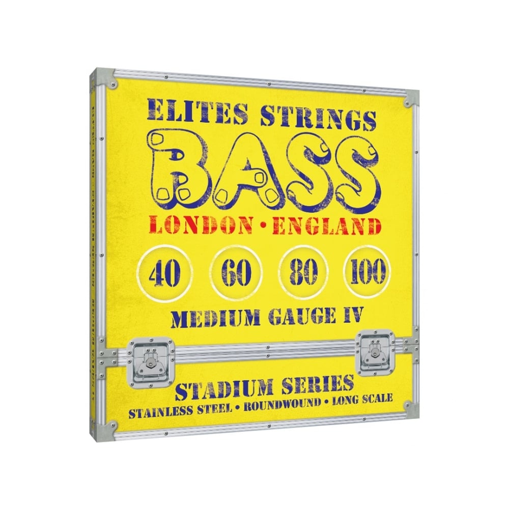Elites Stadium Series Stainless Steel 40-100 Bass Guitar Strings