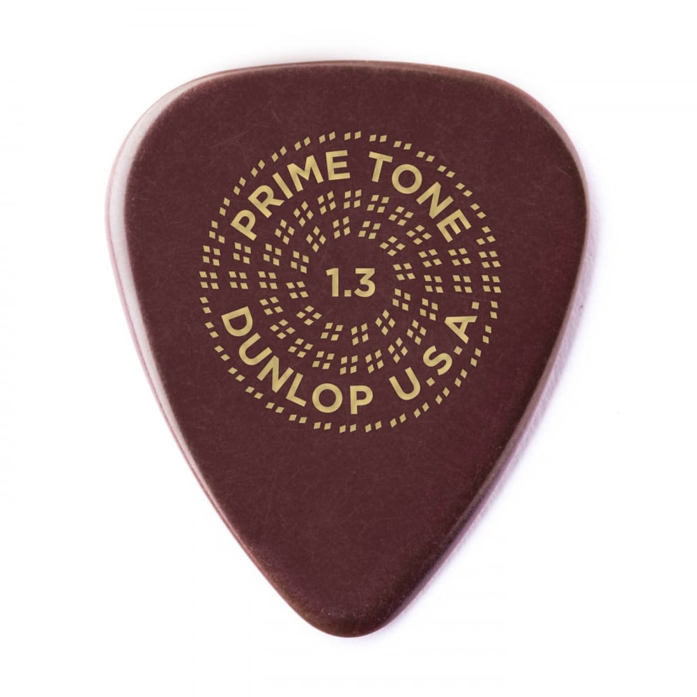 Jim Dunlop 1.3mm Primetone Standard Sculpted Pick 3-Pack
