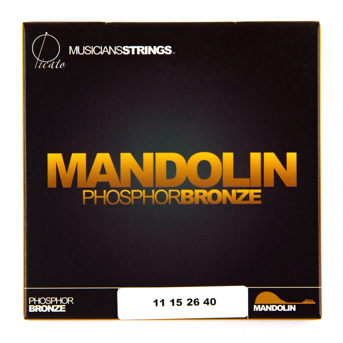 Picato Phosphor Bronze 1140 Mandolin Strings, Ball End Strings Direct