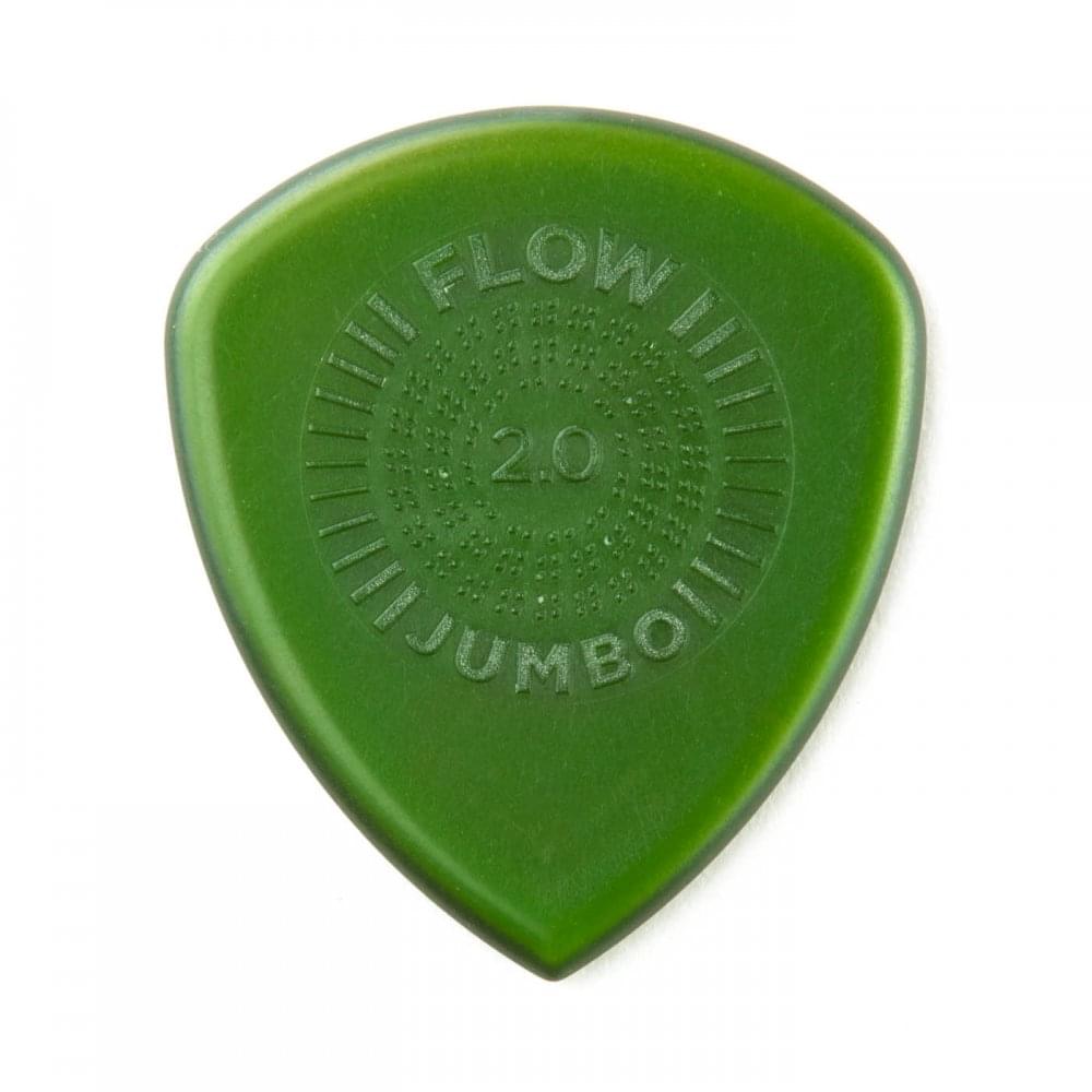 Jim Dunlop Flow Jumbo Guitar Picks 2.0mm, 3-Pack