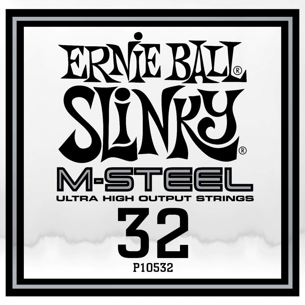 Ernie Ball M-STEEL Slinky Cobalt .032w Electric Guitar Single String