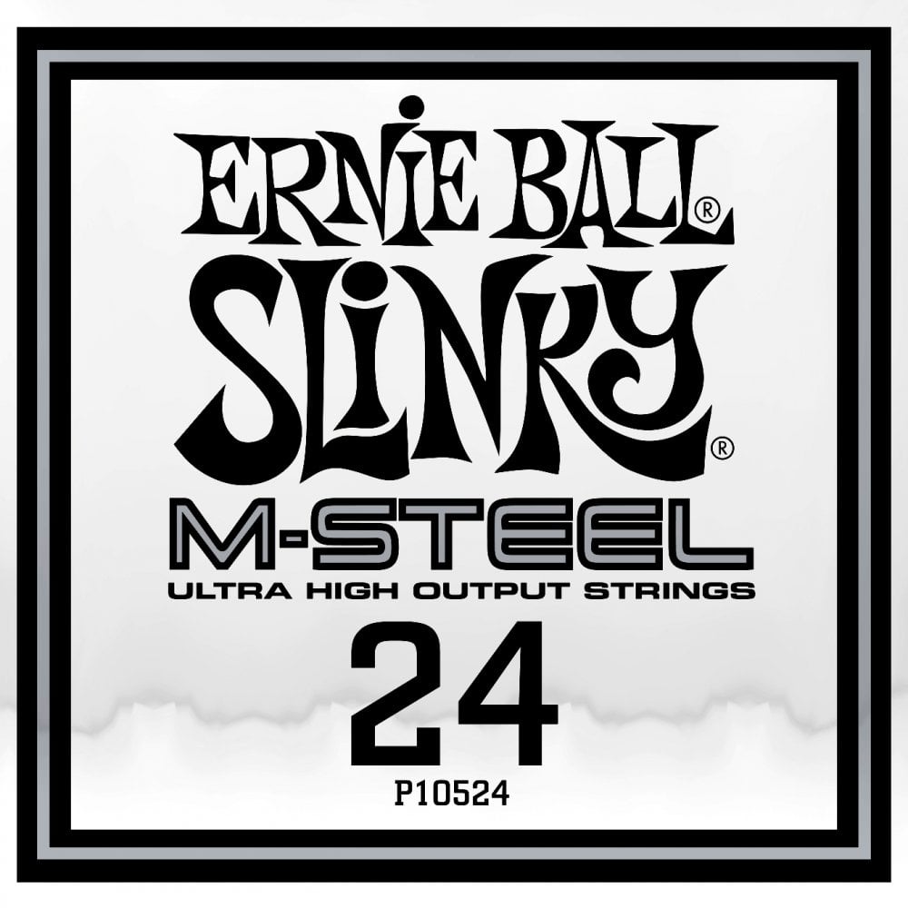 Ernie Ball M-STEEL Slinky Cobalt .024w Electric Guitar Single String