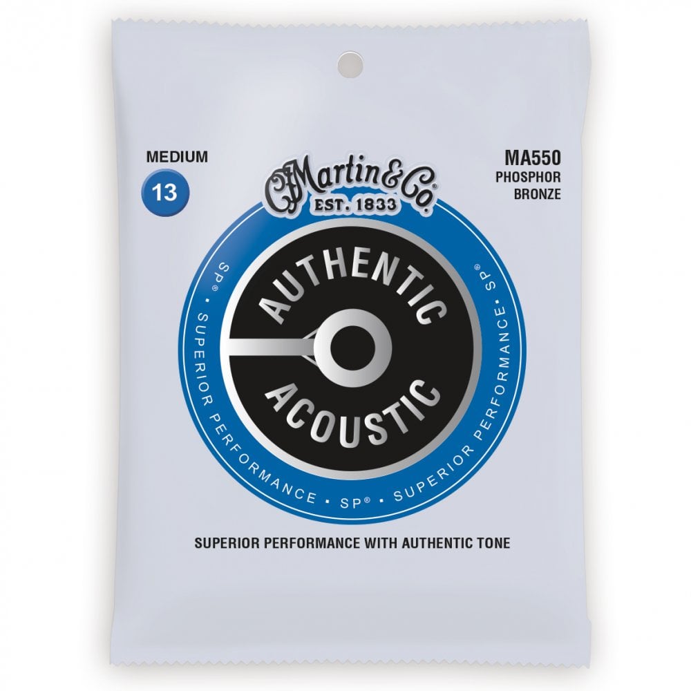 Martin Authentic Acoustic SP Phosphor Bronze 13-56 Acoustic Guitar Strings