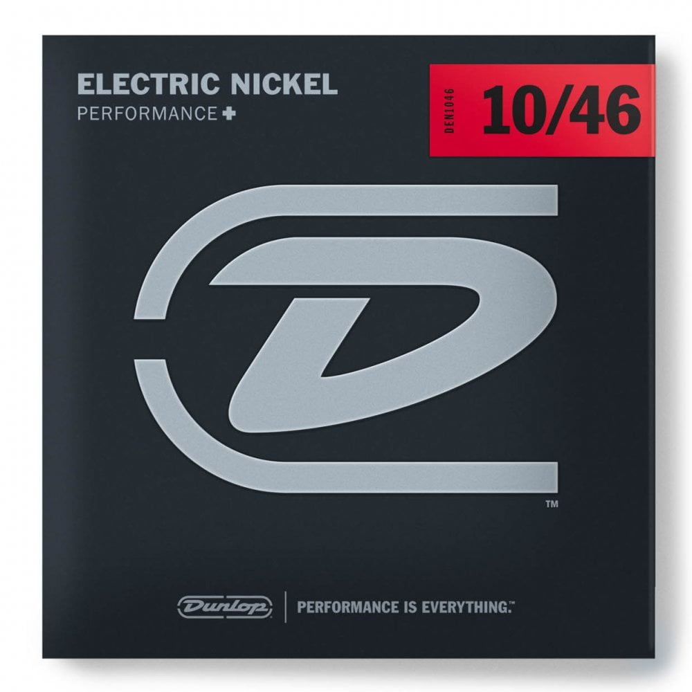 Jim Dunlop Performance+ 10-46 Electric Guitar Strings
