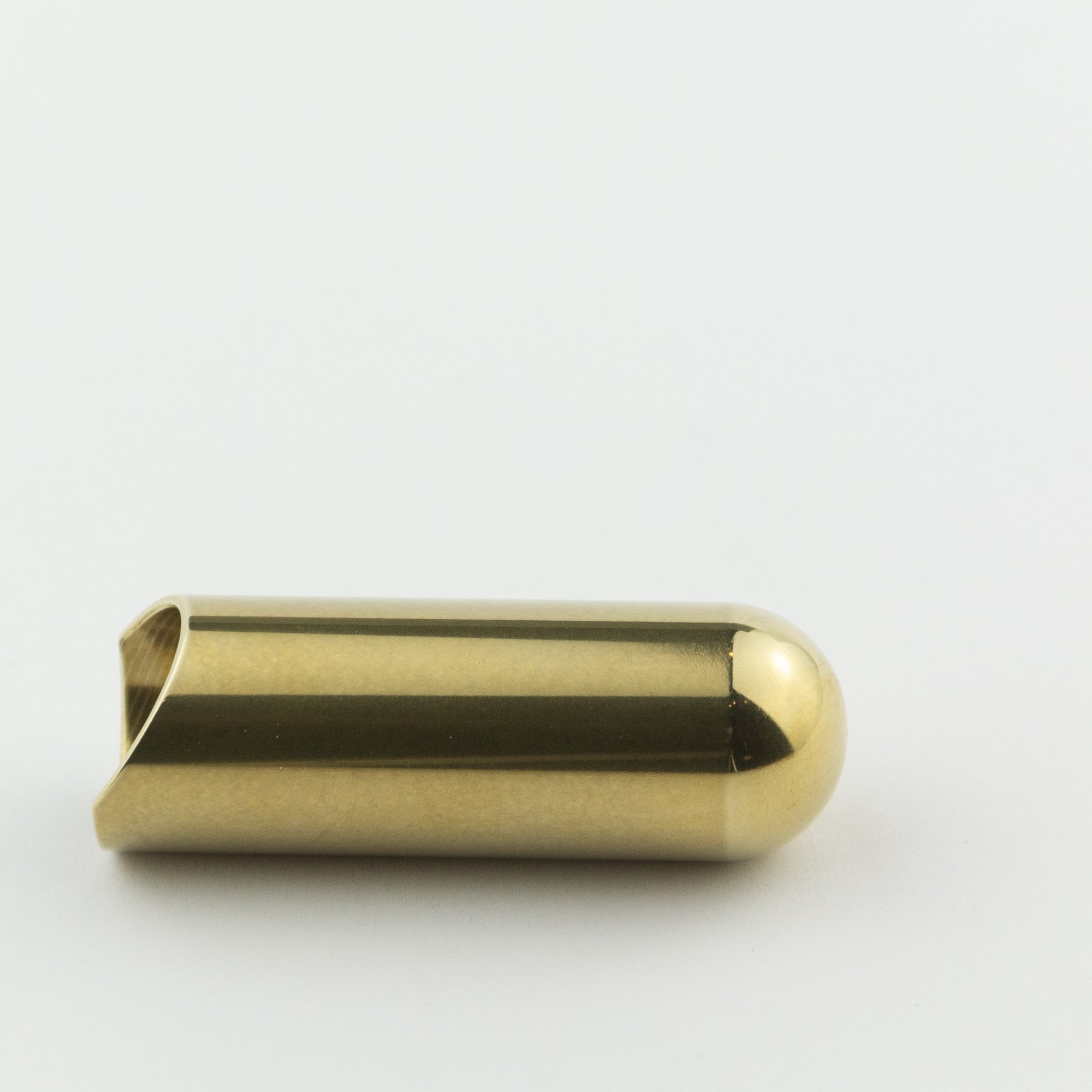 Rock Slide Balltip Brass Lap/Pedal Steel Guitar Slide, Small